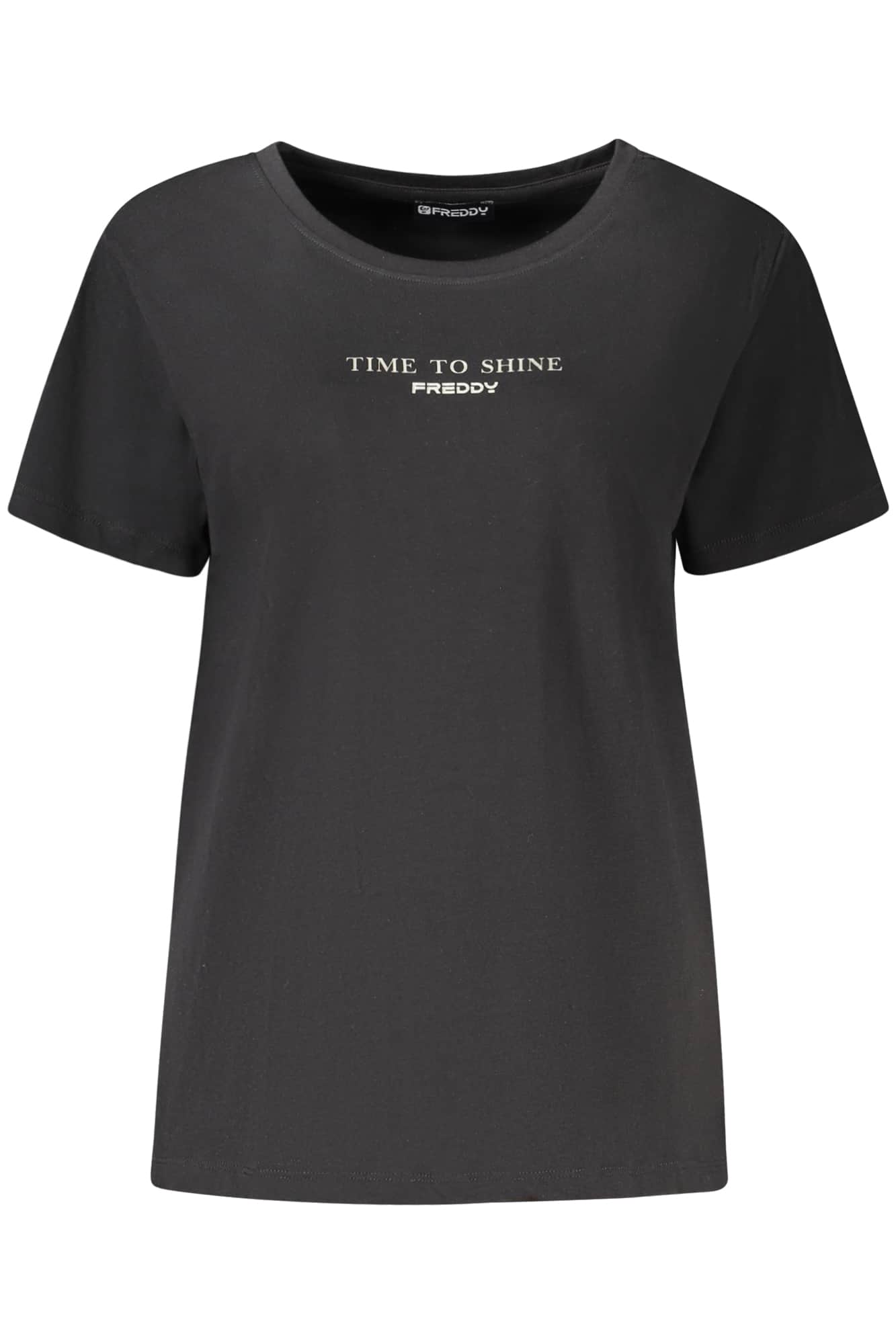 FREDDY WOMEN'S SHORT-SLEEVE T-SHIRT BLACK