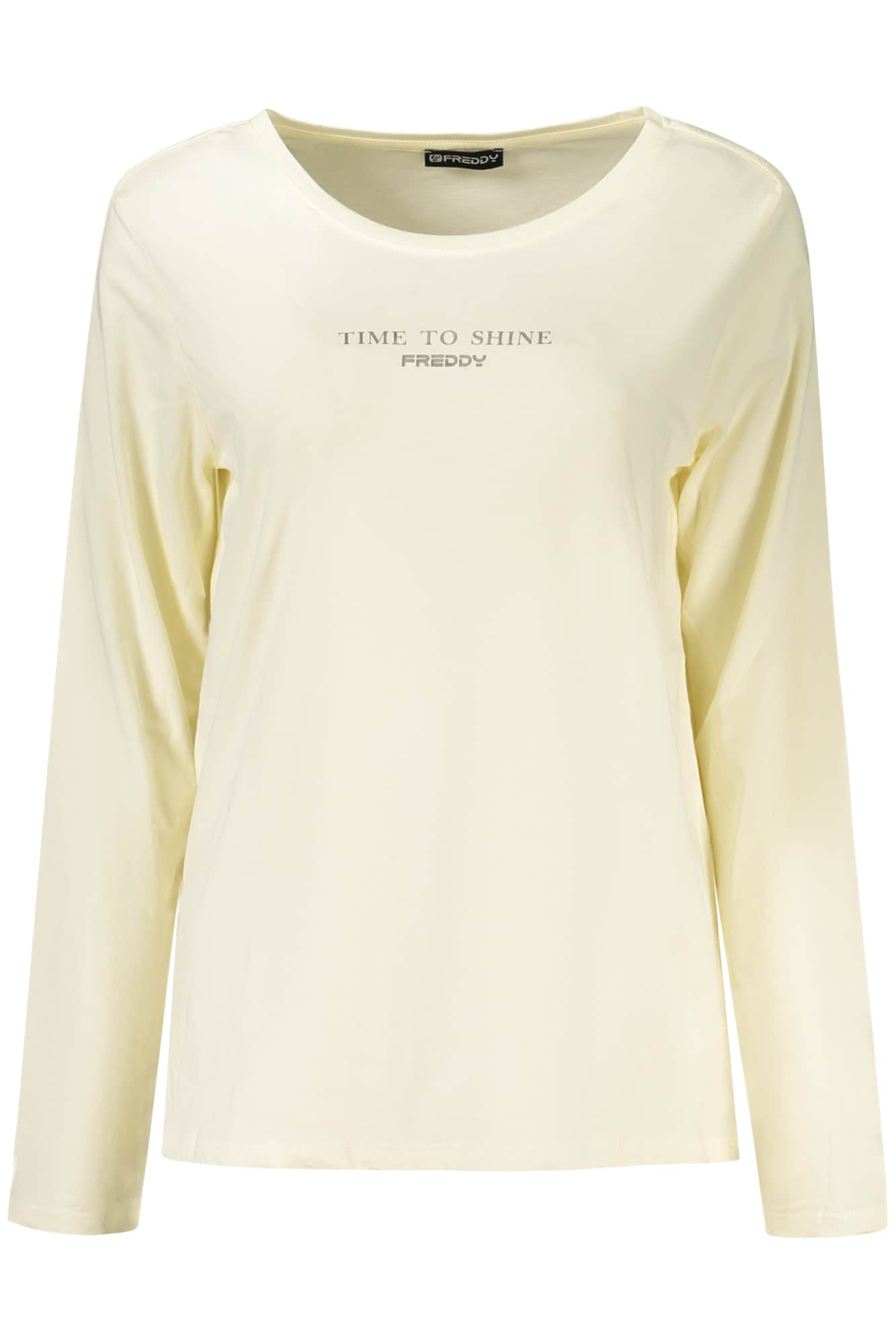FREDDY WOMEN'S LONG-SLEEVED T-SHIRT WHITE
