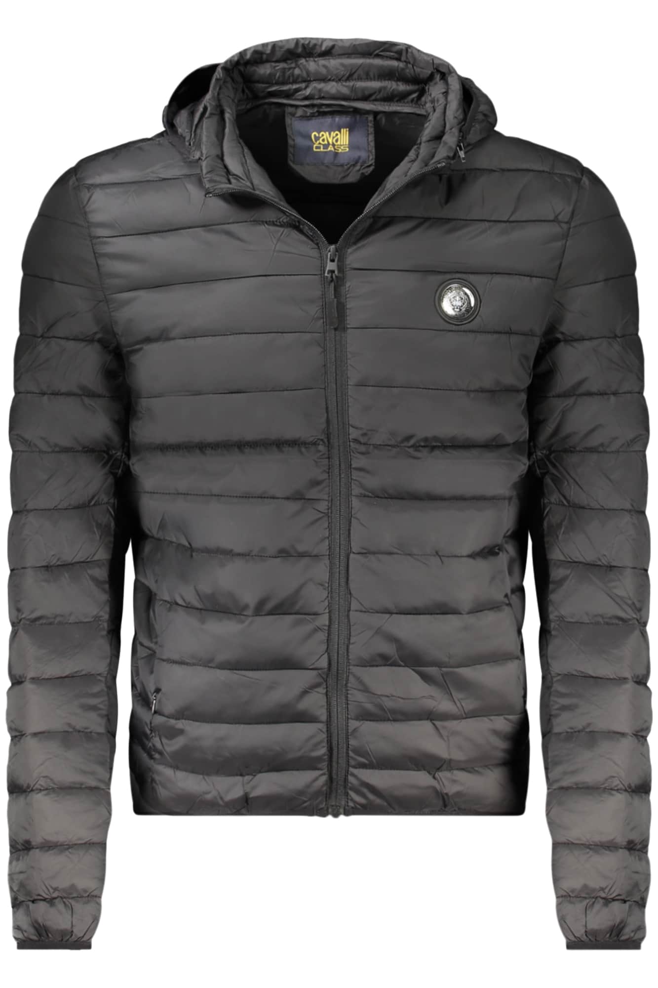 CAVALLI CLASS MEN'S BLACK JACKET