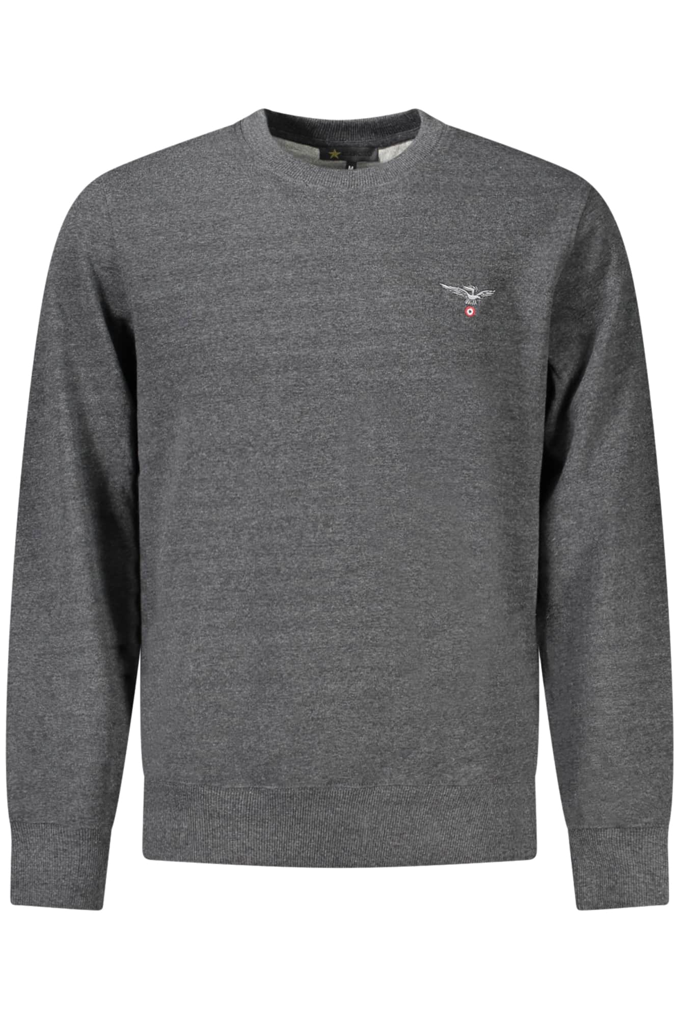 MILITARY ACADEMY MEN'S ZIP-UP SWEATSHIRT, GREY