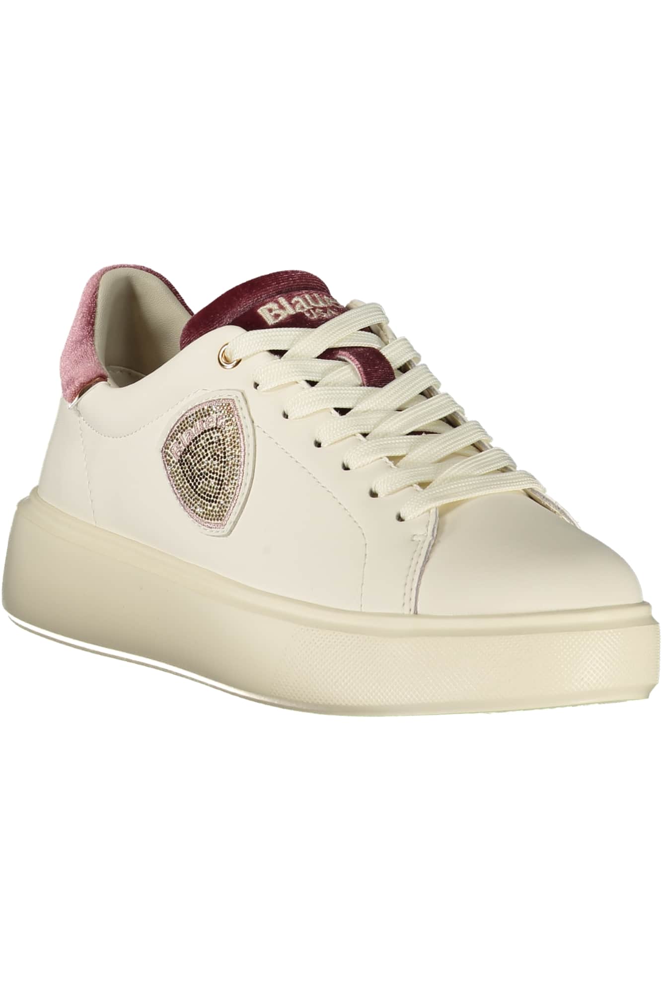 BLAUER WOMEN'S WHITE SPORTS SHOES