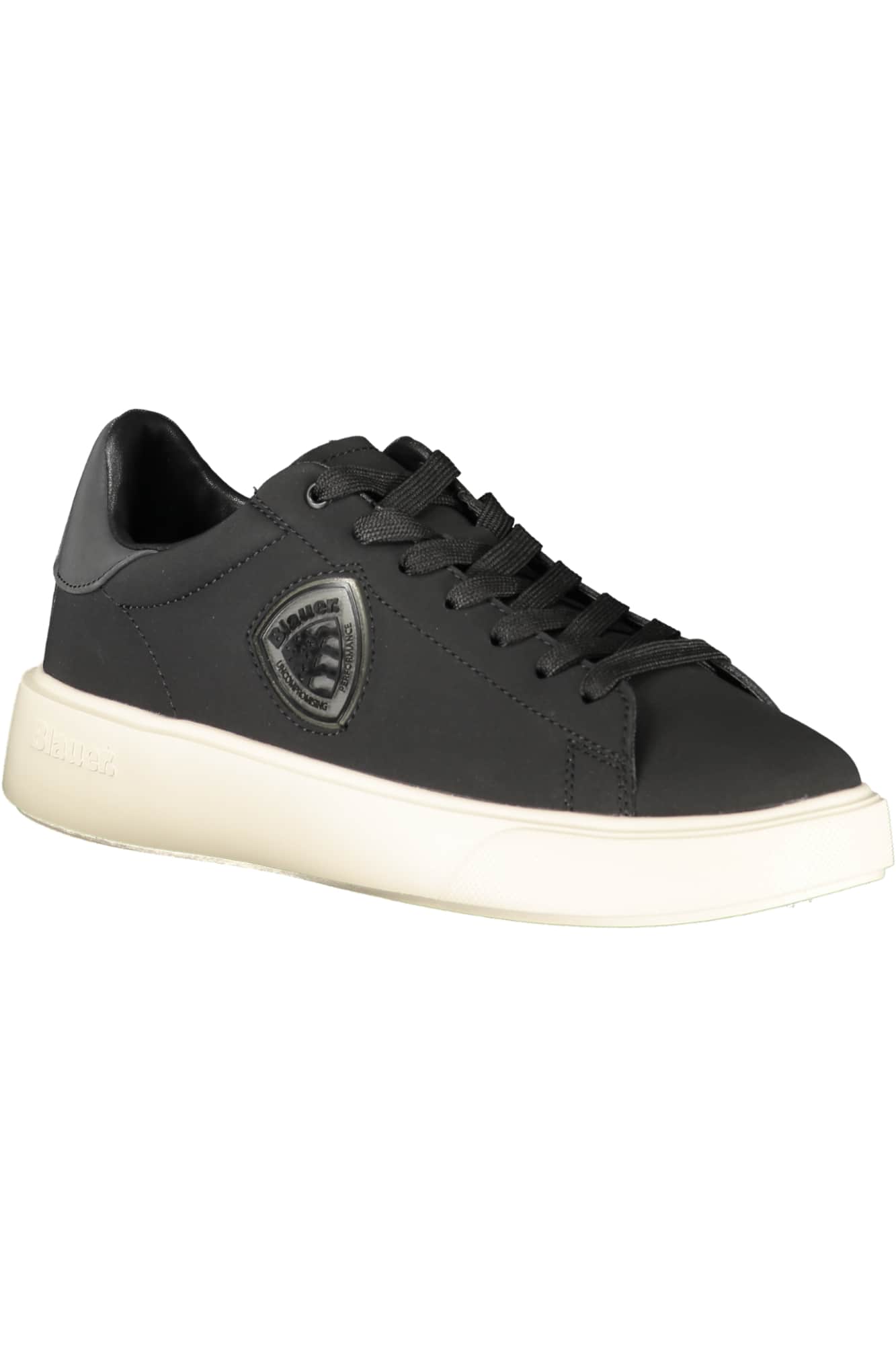 BLAUER MEN'S WHITE SPORTS SHOES
