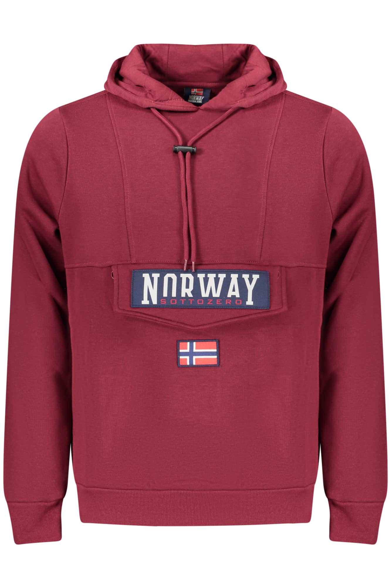 NORWAY 1963 MEN'S BLUE ZIP-UP SWEATSHIRT