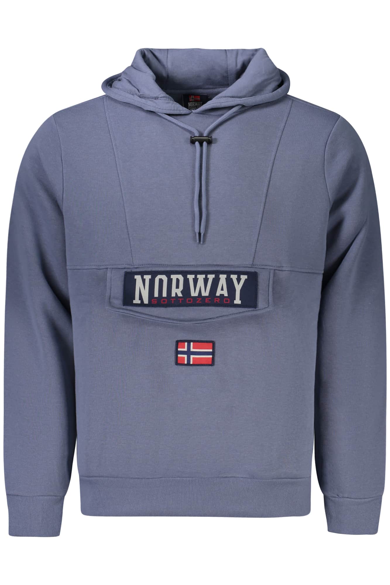 NORWAY 1963 MEN'S BLUE ZIP-UP SWEATSHIRT