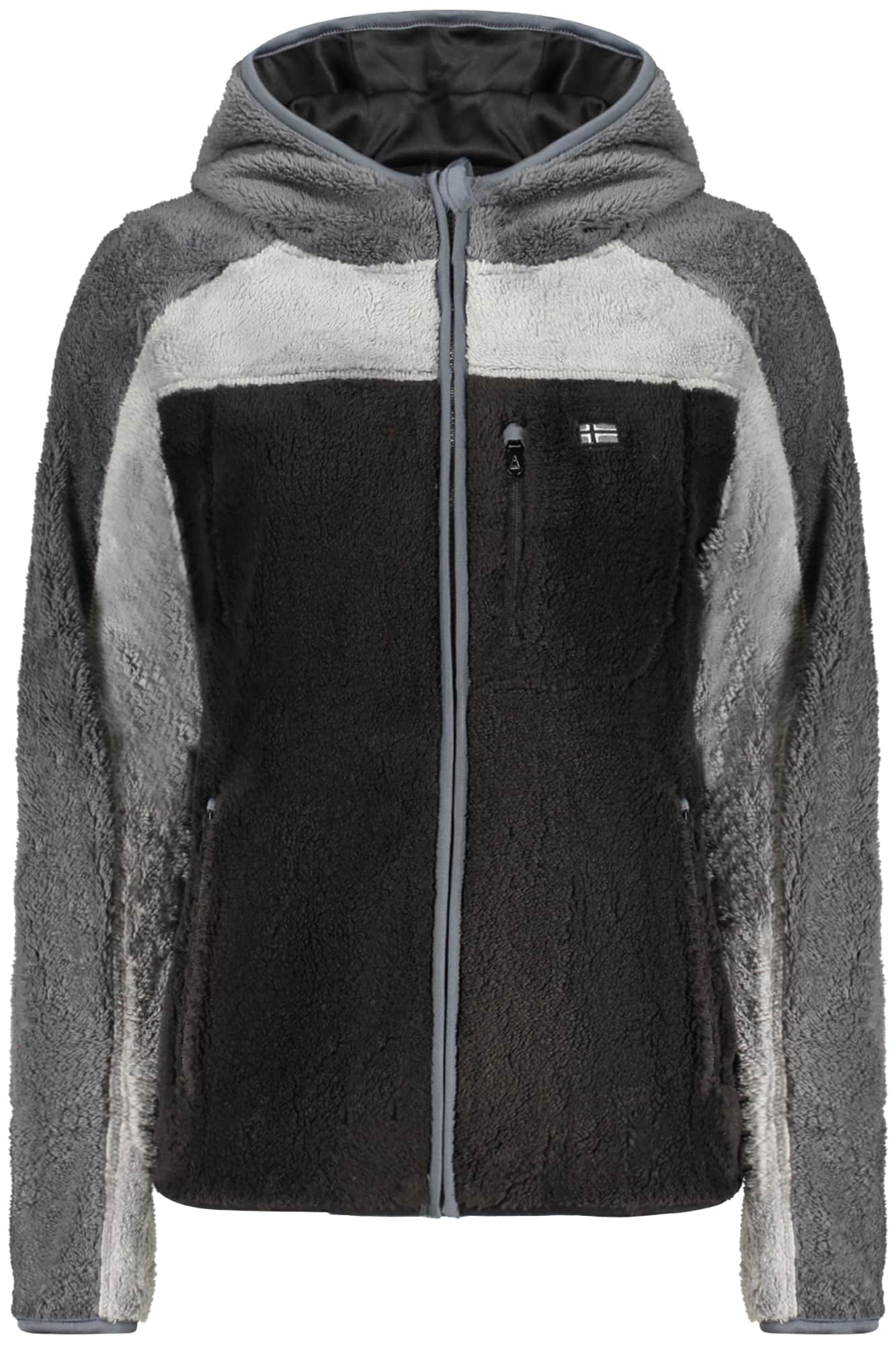 NORWAY 1963 WOMEN'S BLACK ZIP-UP SWEATSHIRT