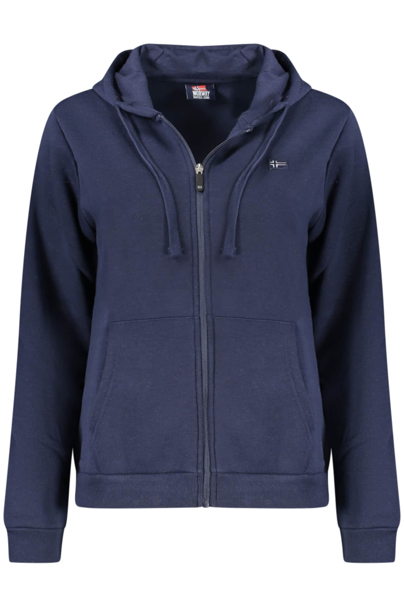 NORWAY 1963 WOMEN'S BLUE ZIP-UP SWEATSHIRT