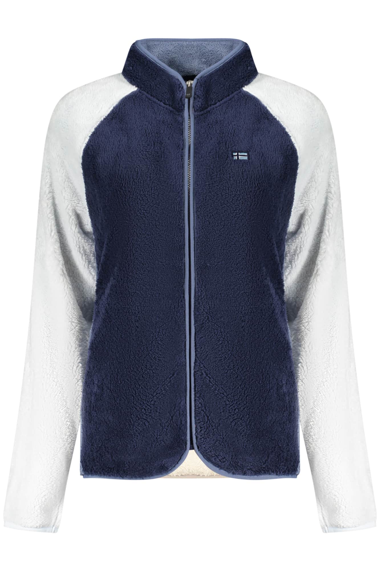 NORWAY 1963 WOMEN'S BLUE ZIP-UP SWEATSHIRT