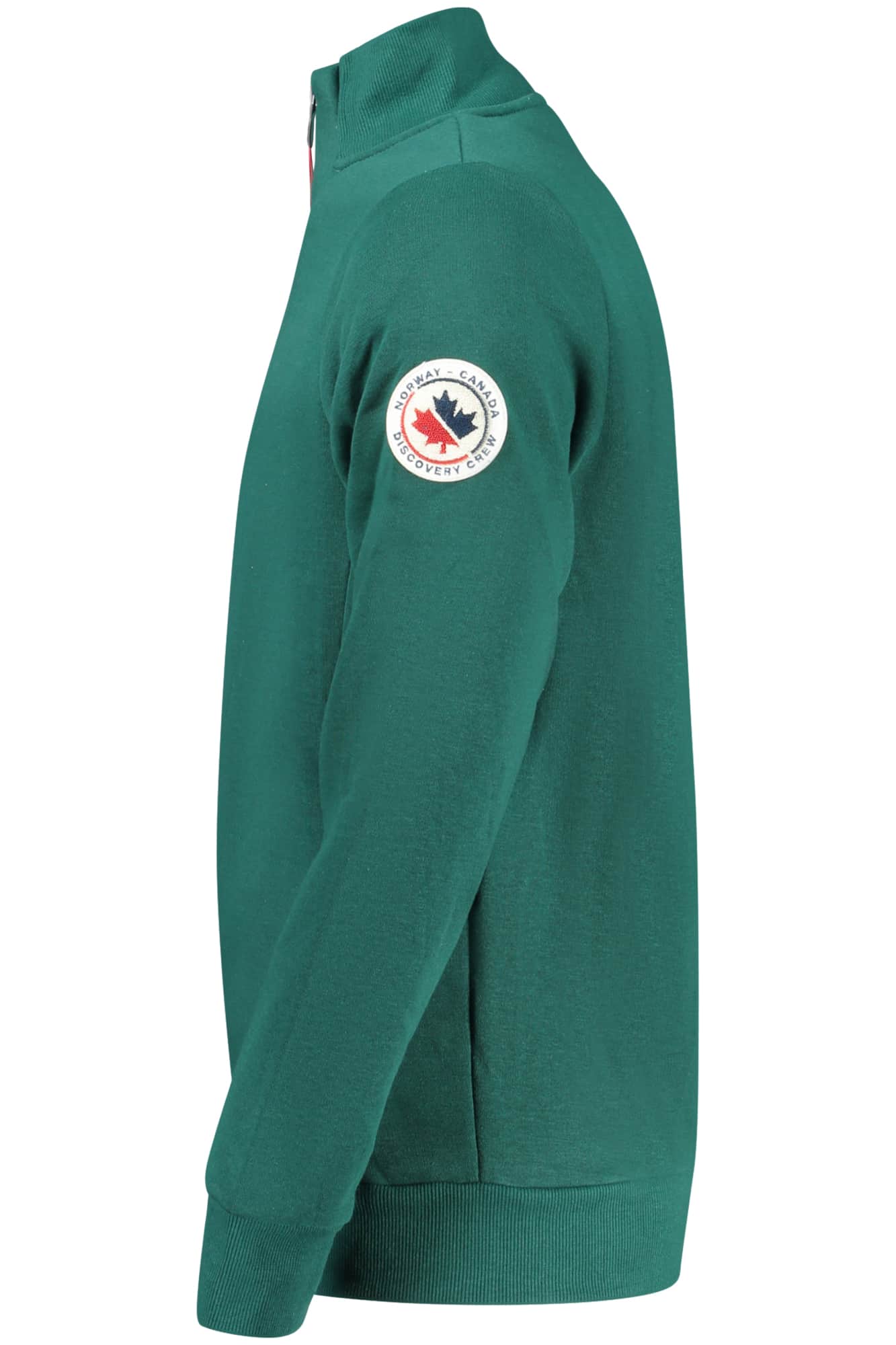 NORWAY 1963 MEN'S GREEN ZIP-UP SWEATSHIRT