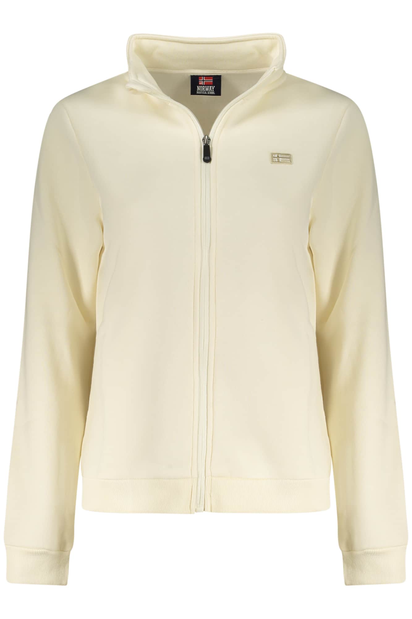 NORWAY 1963 WOMEN'S WHITE ZIP-UP SWEATSHIRT
