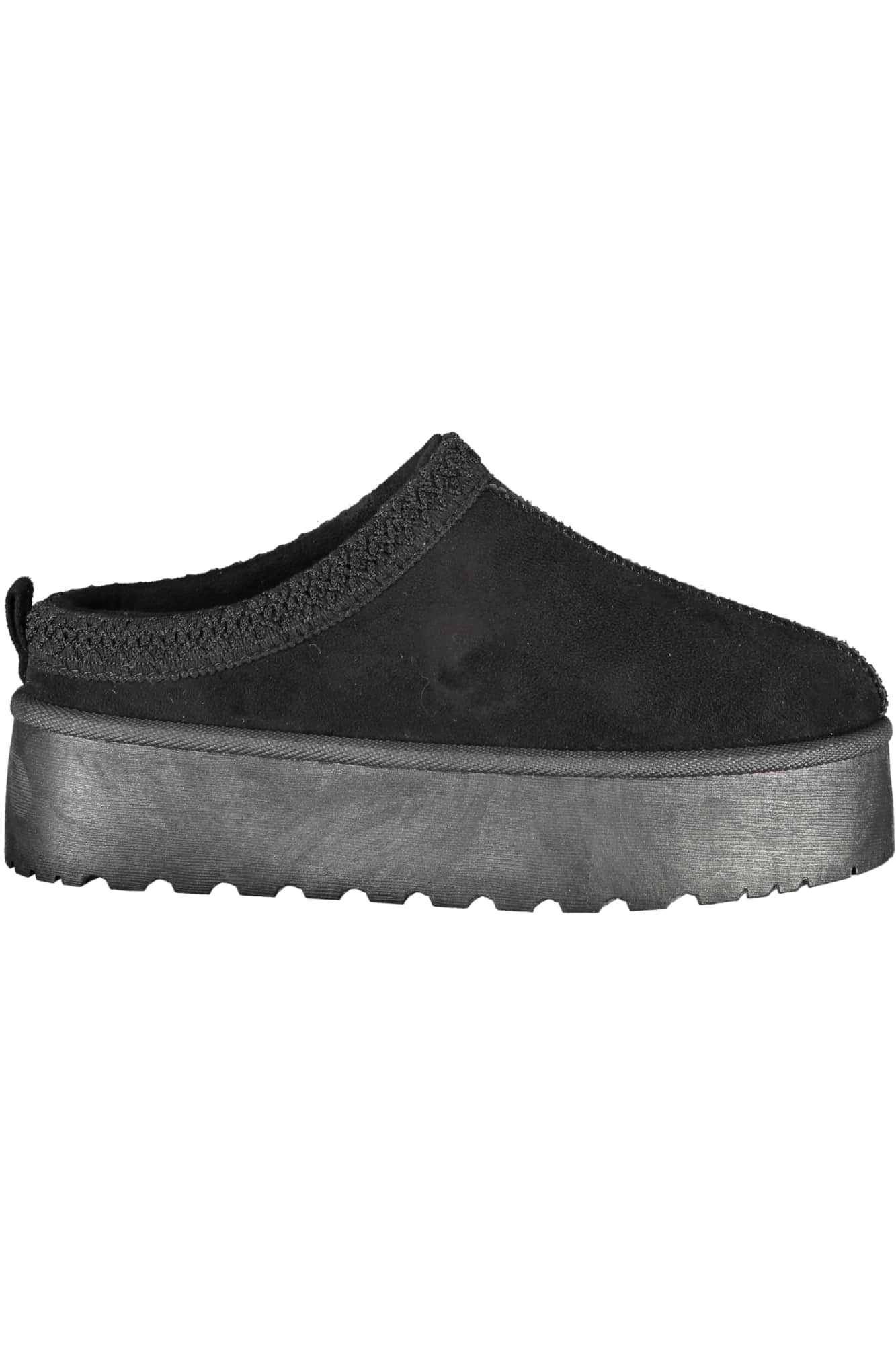 LAURA BIAGIOTTI WOMEN'S BLACK WINTER CLOG FOOTWEAR