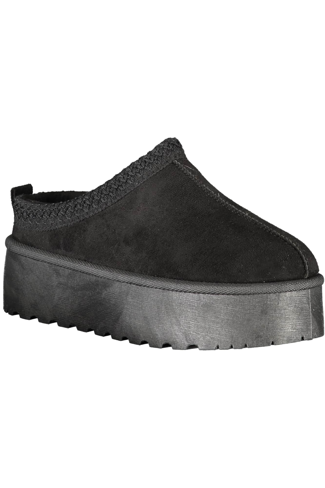 LAURA BIAGIOTTI WOMEN'S BLACK WINTER CLOG FOOTWEAR