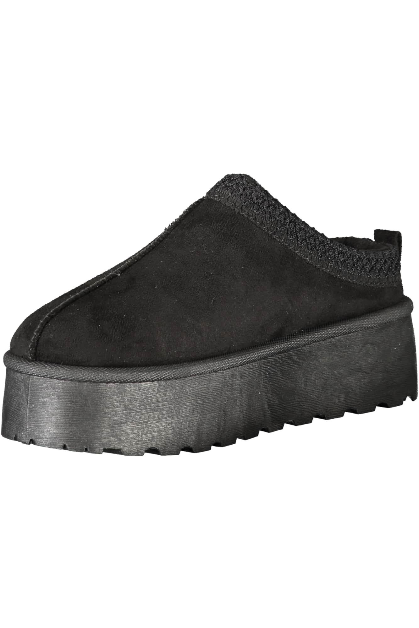 LAURA BIAGIOTTI WOMEN'S BLACK WINTER CLOG FOOTWEAR