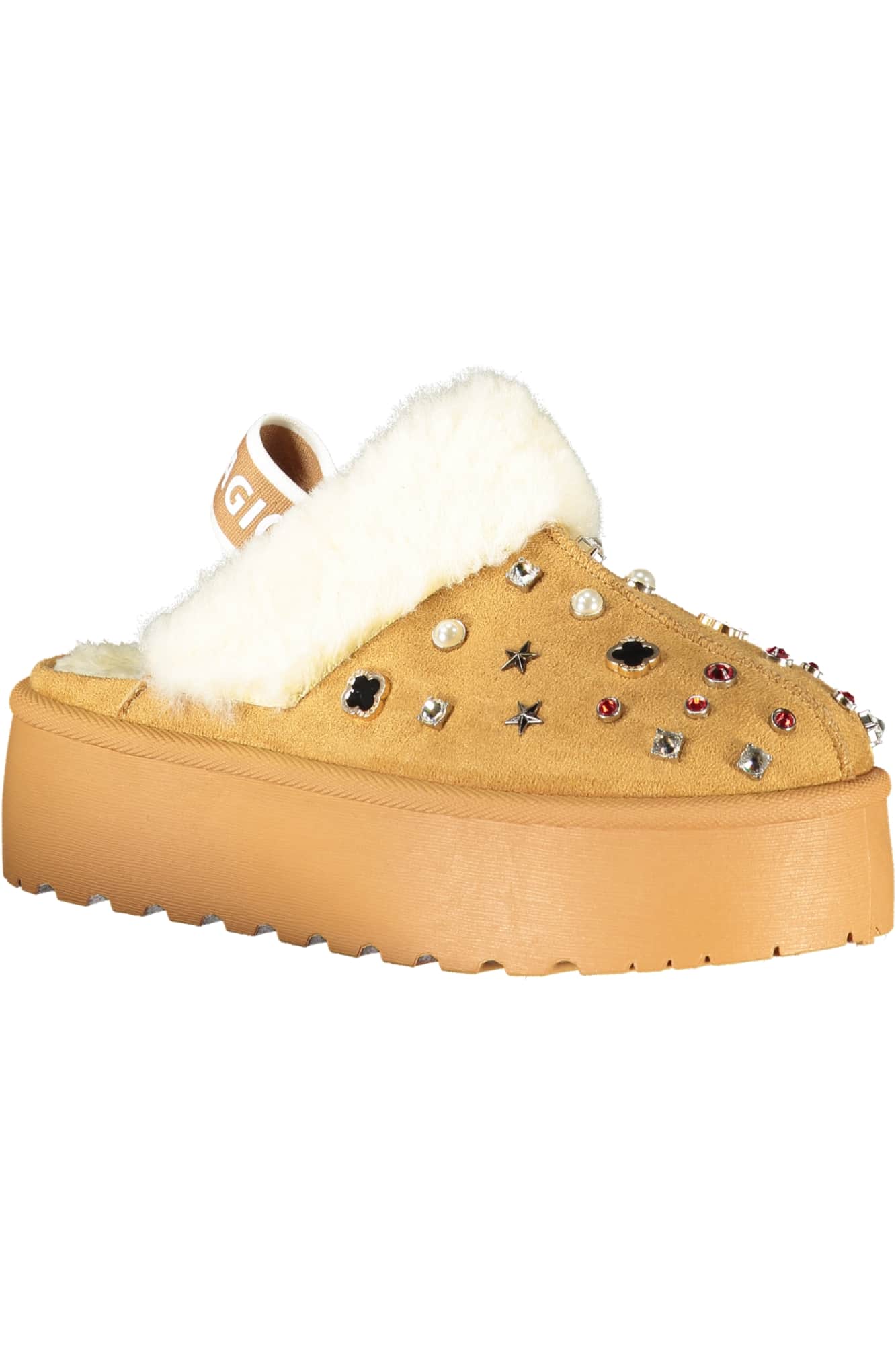 LAURA BIAGIOTTI WOMEN'S BLACK WINTER CLOG FOOTWEAR