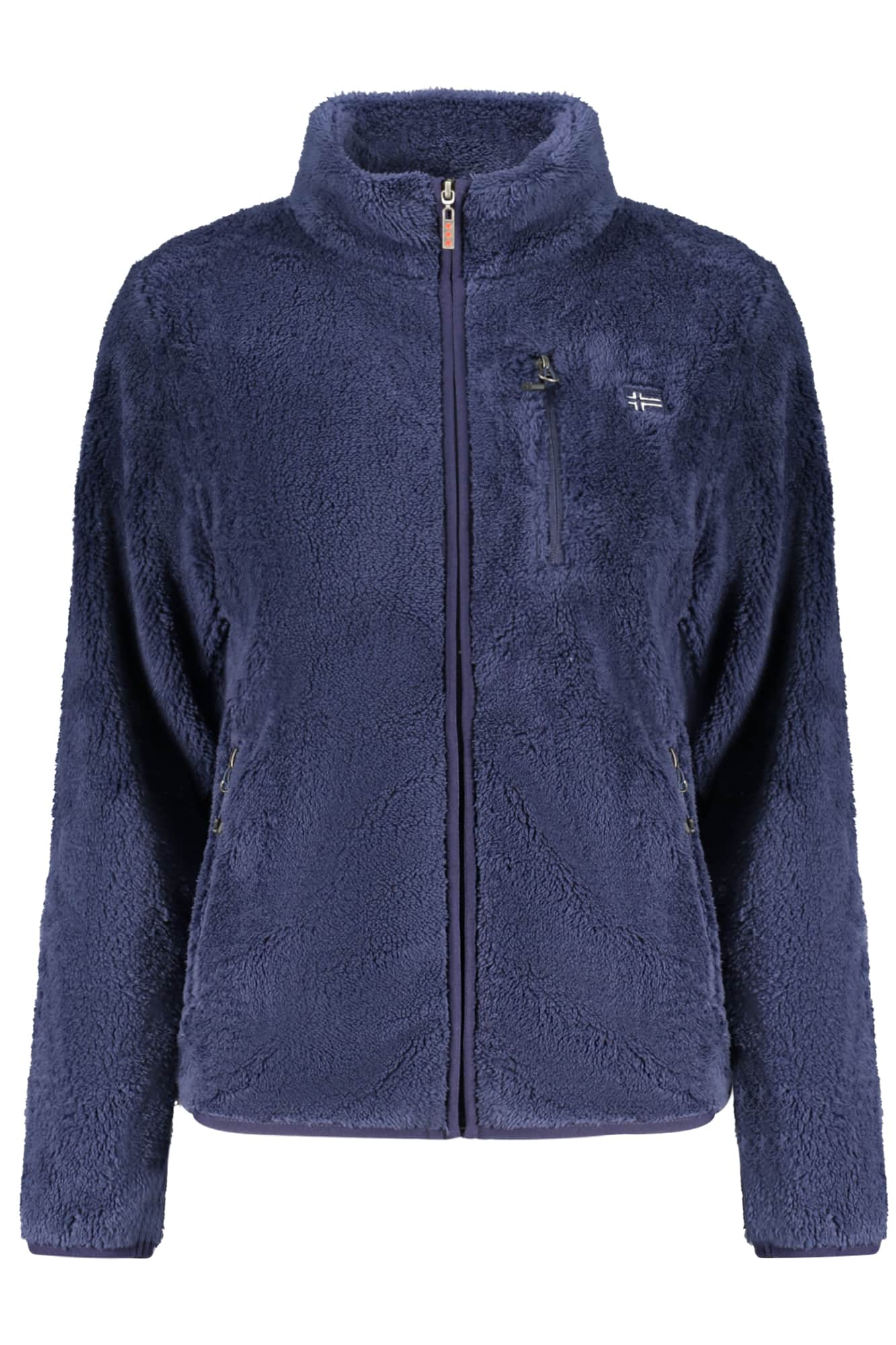 NORWAY 1963 WOMEN'S BLUE ZIP-UP SWEATSHIRT