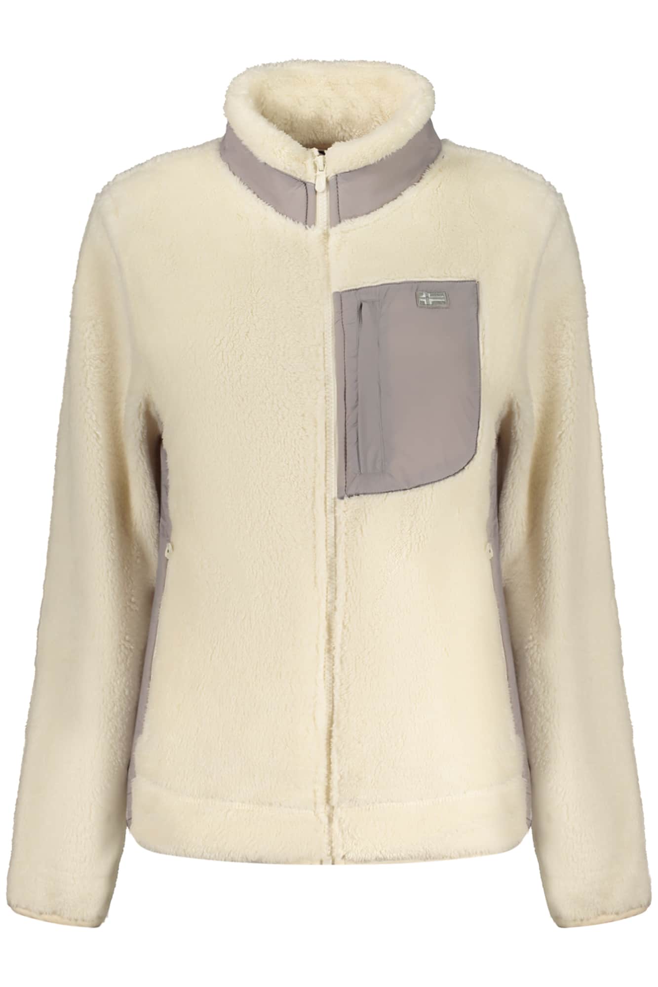 NORWAY 1963 WOMEN'S WHITE ZIP-UP SWEATSHIRT