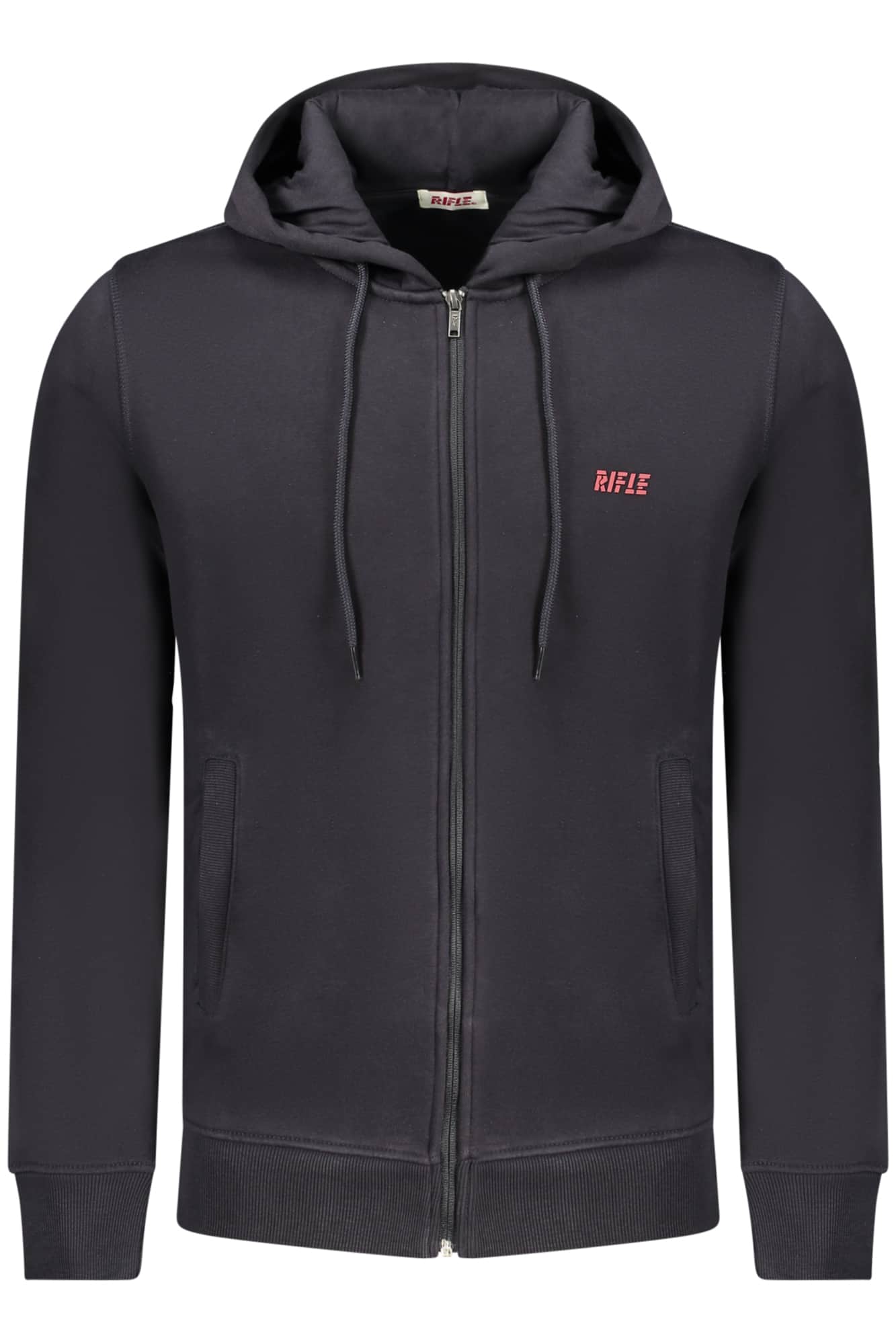 RIFLE MEN'S BLUE ZIP-UP SWEATSHIRT