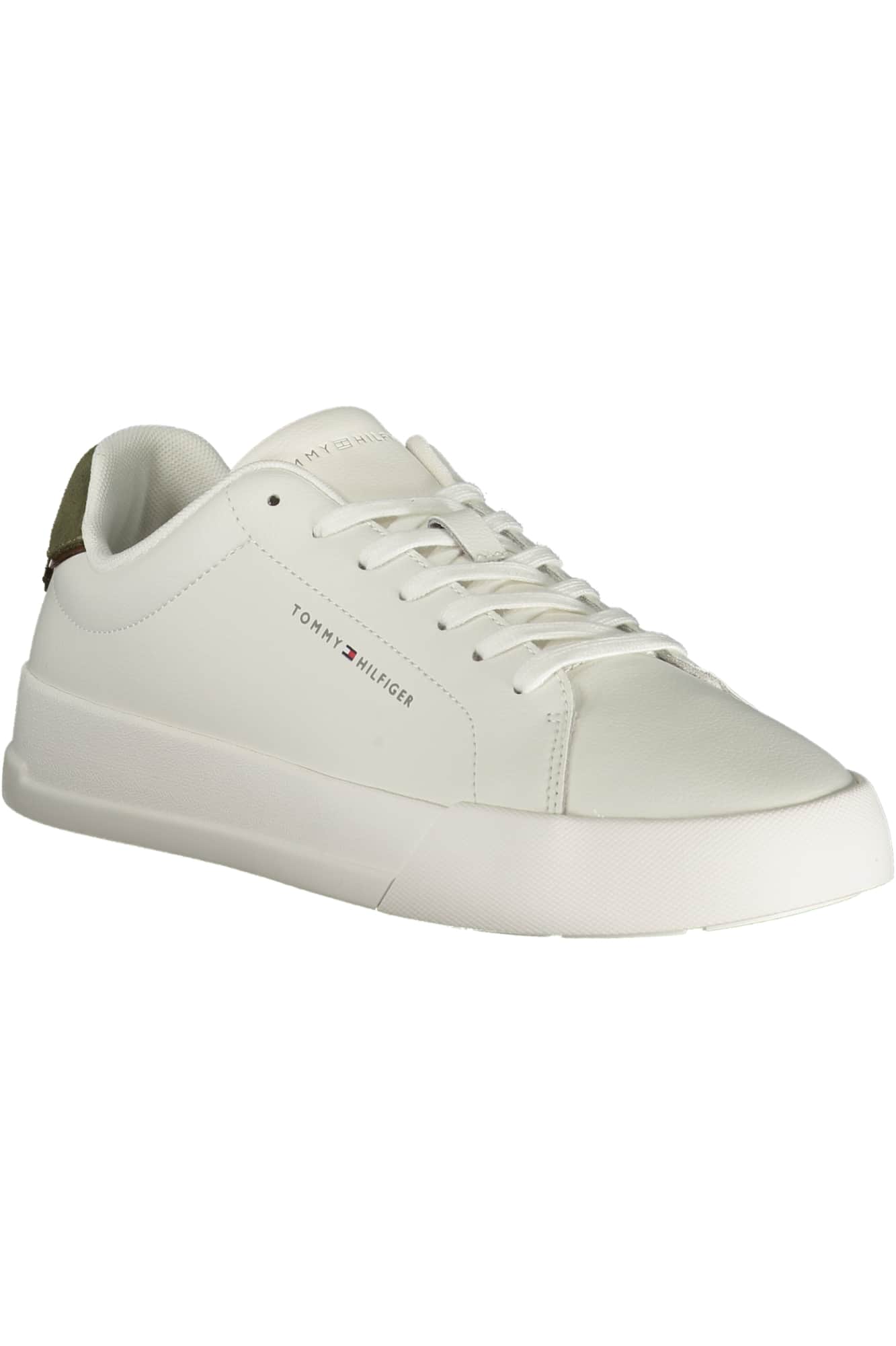 TOMMY HILFIGER MEN'S WHITE SPORTS SHOES
