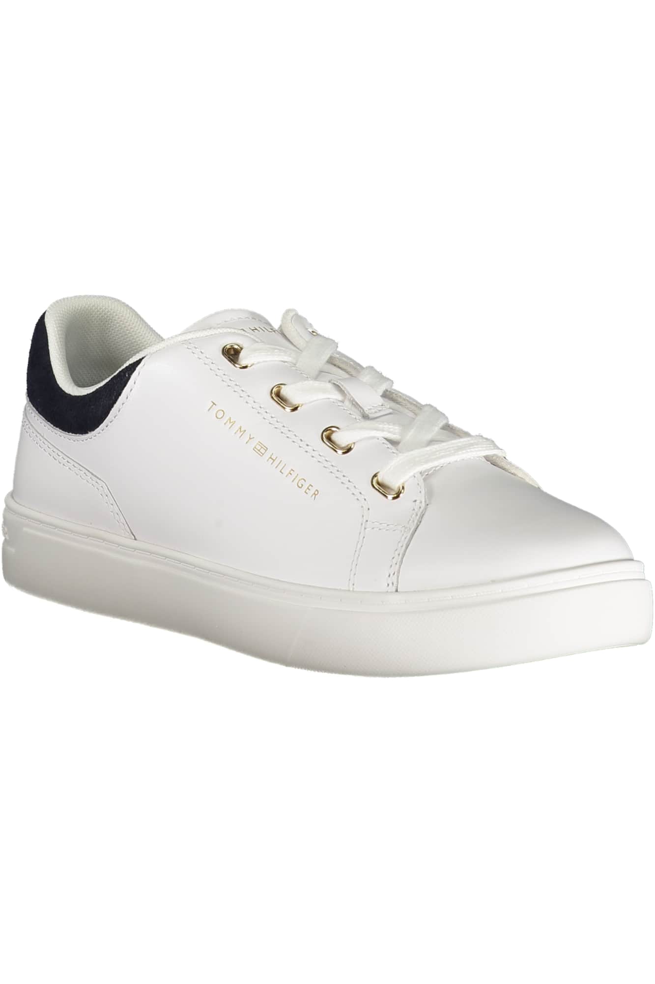 TOMMY HILFIGER WOMEN'S WHITE SPORTS SHOES