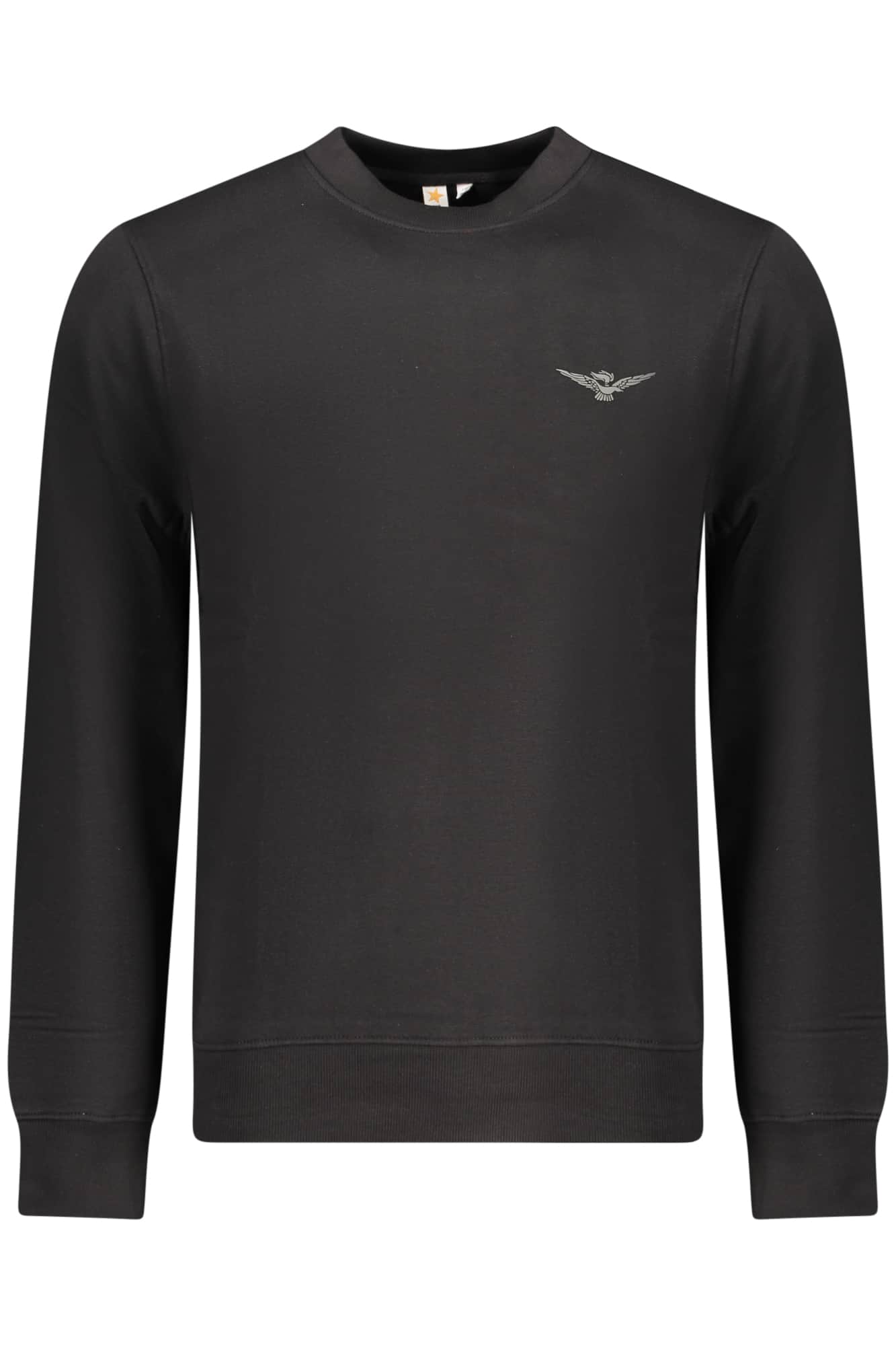 MILITARY ACADEMY MEN'S BLACK ZIP-UP SWEATSHIRT