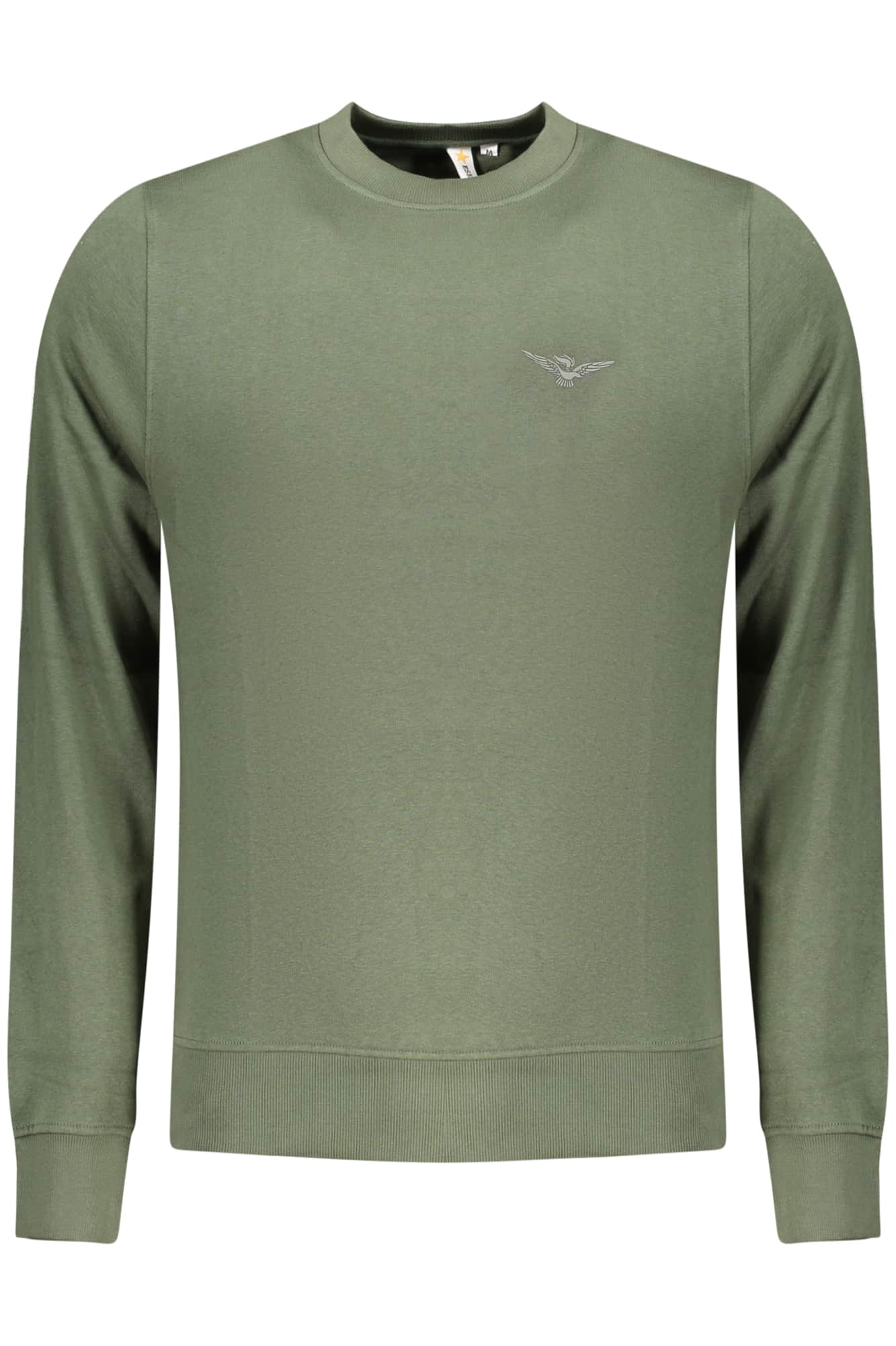 MILITARY ACADEMY MEN'S ZIP-UP SWEATSHIRT, GREEN