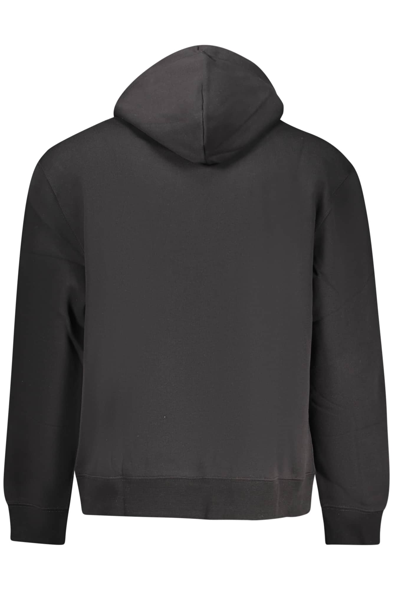 CALVIN KLEIN MEN'S BLACK ZIP-UP SWEATSHIRT