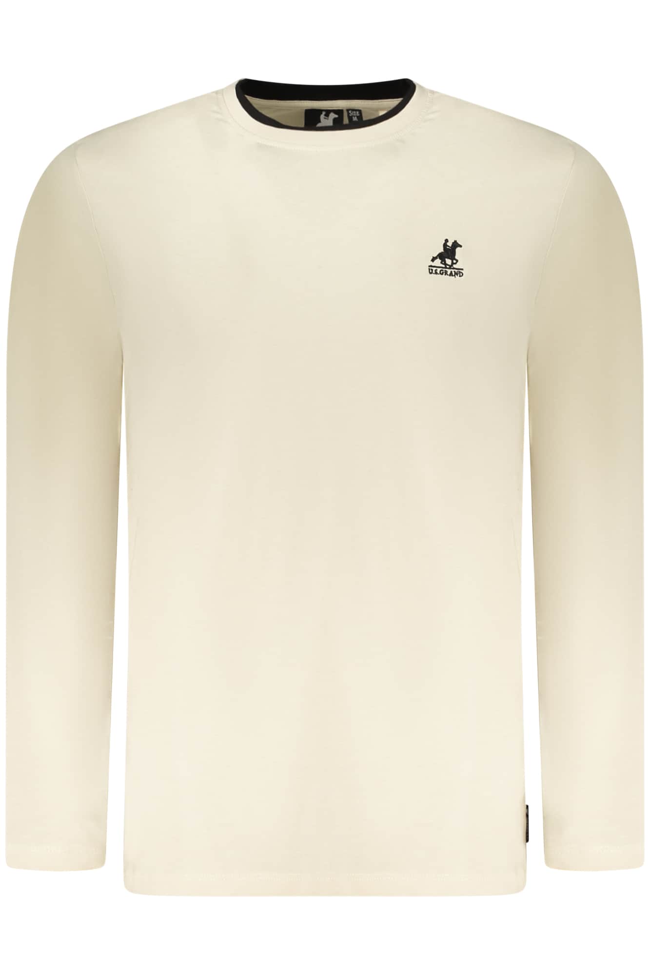 US GRAND MEN'S LONG-SLEEVE T-SHIRT BEIGE