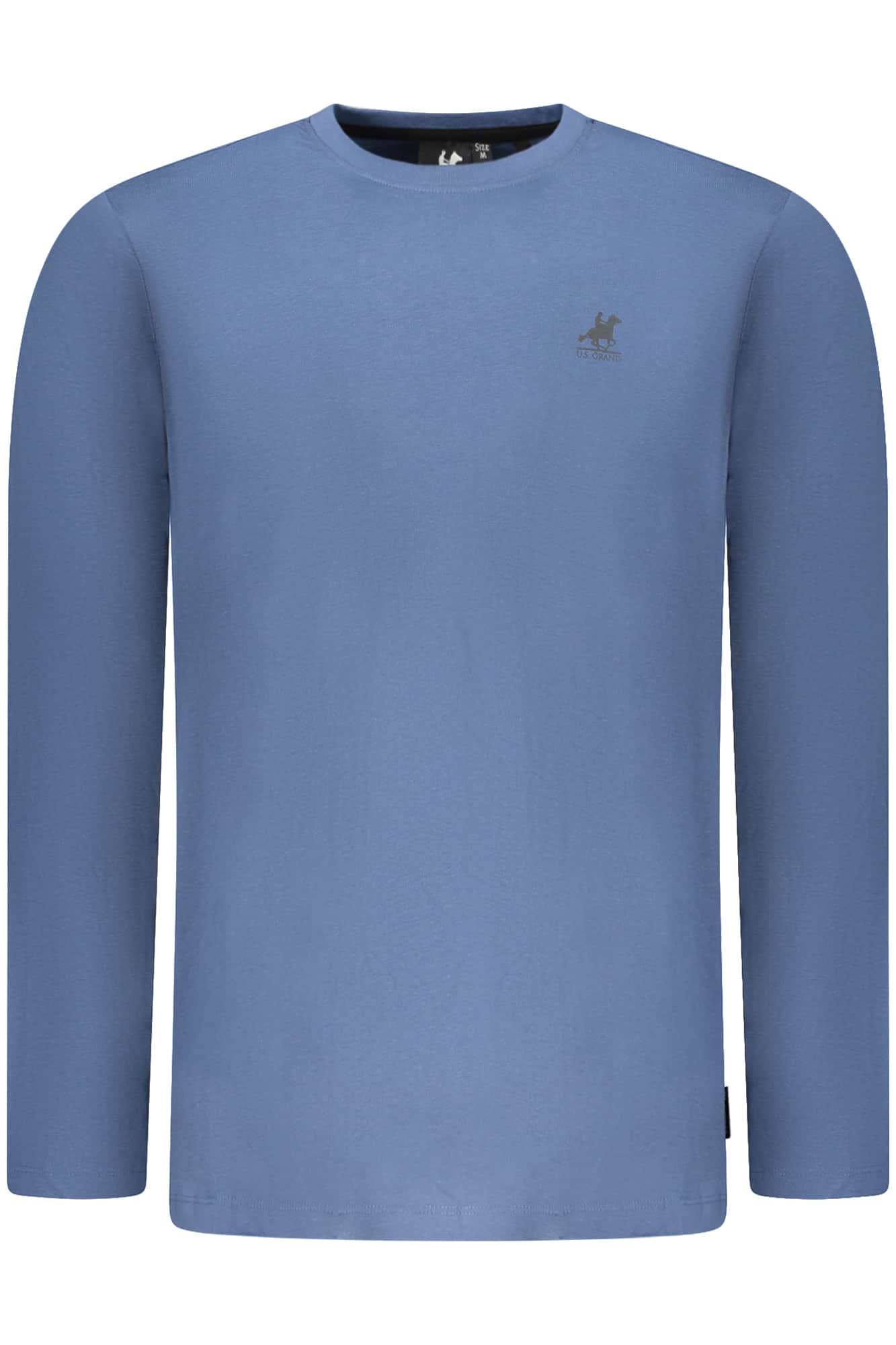 US GRAND MEN'S LONG-SLEEVED T-SHIRT BLUE