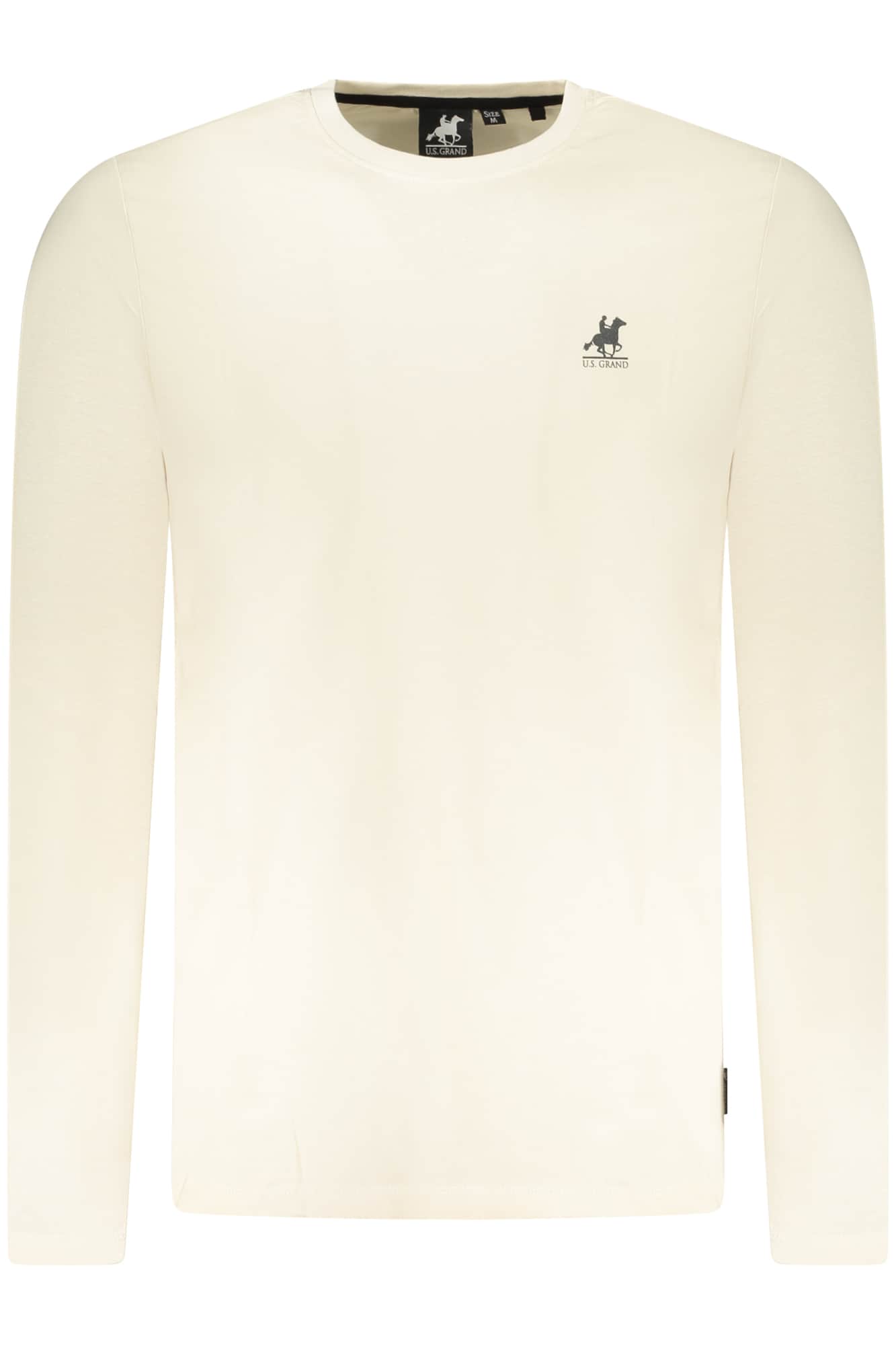US GRAND MEN'S LONG-SLEEVE T-SHIRT BEIGE