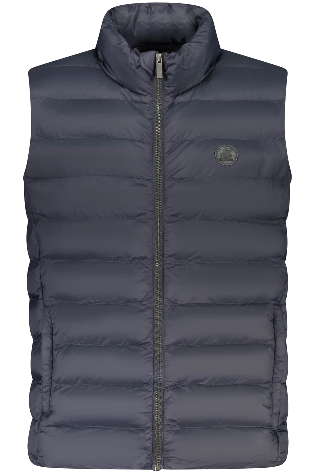 US GRAND MEN'S BLUE SLEEVELESS JACKET