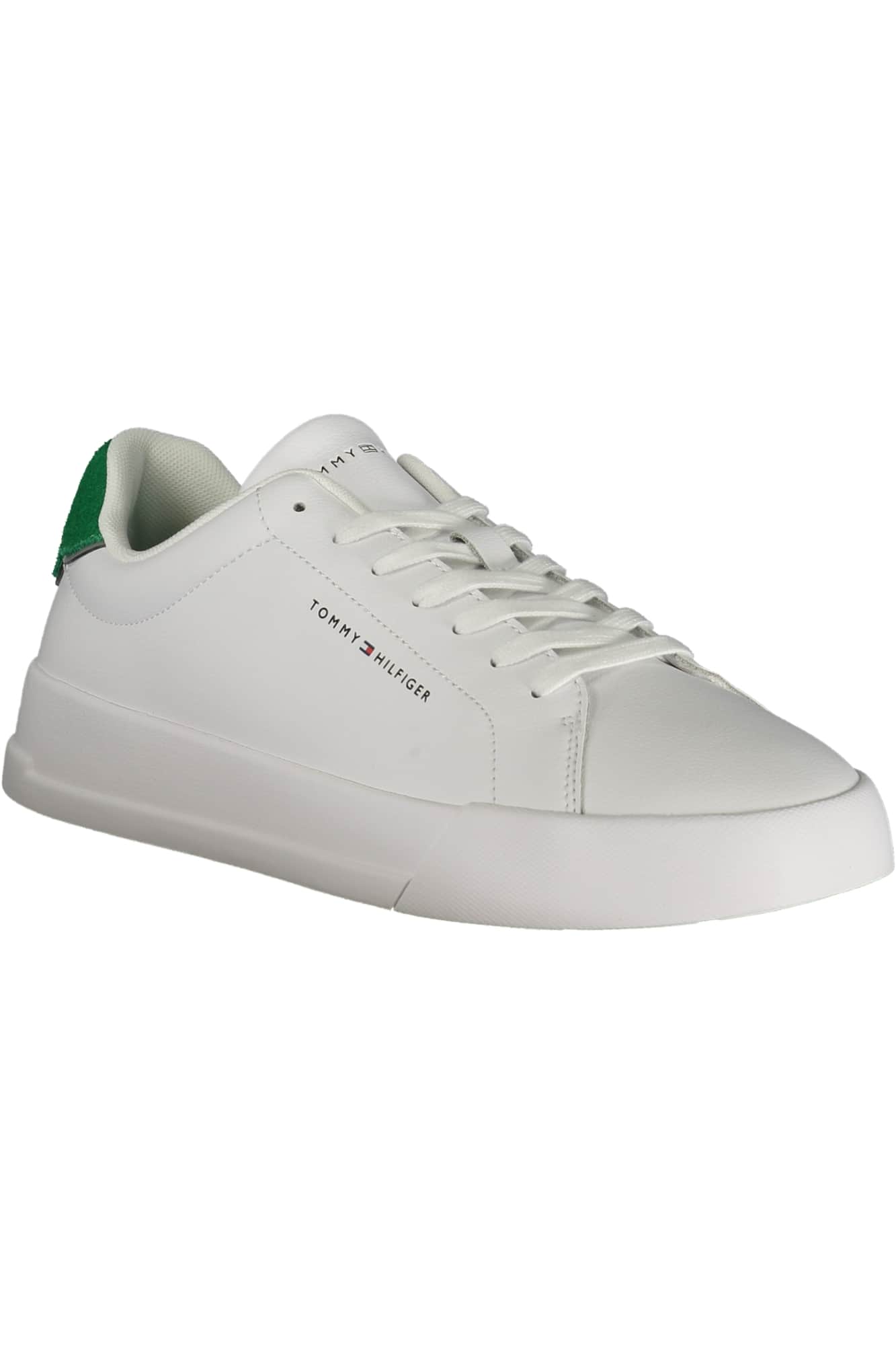 TOMMY HILFIGER MEN'S WHITE SPORTS SHOES