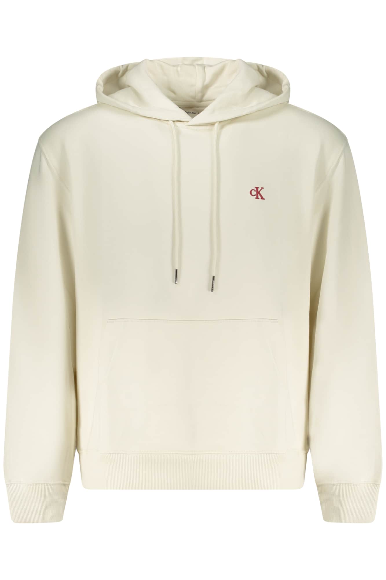 CALVIN KLEIN MEN'S ZIP-UP SWEATSHIRT, BEIGE
