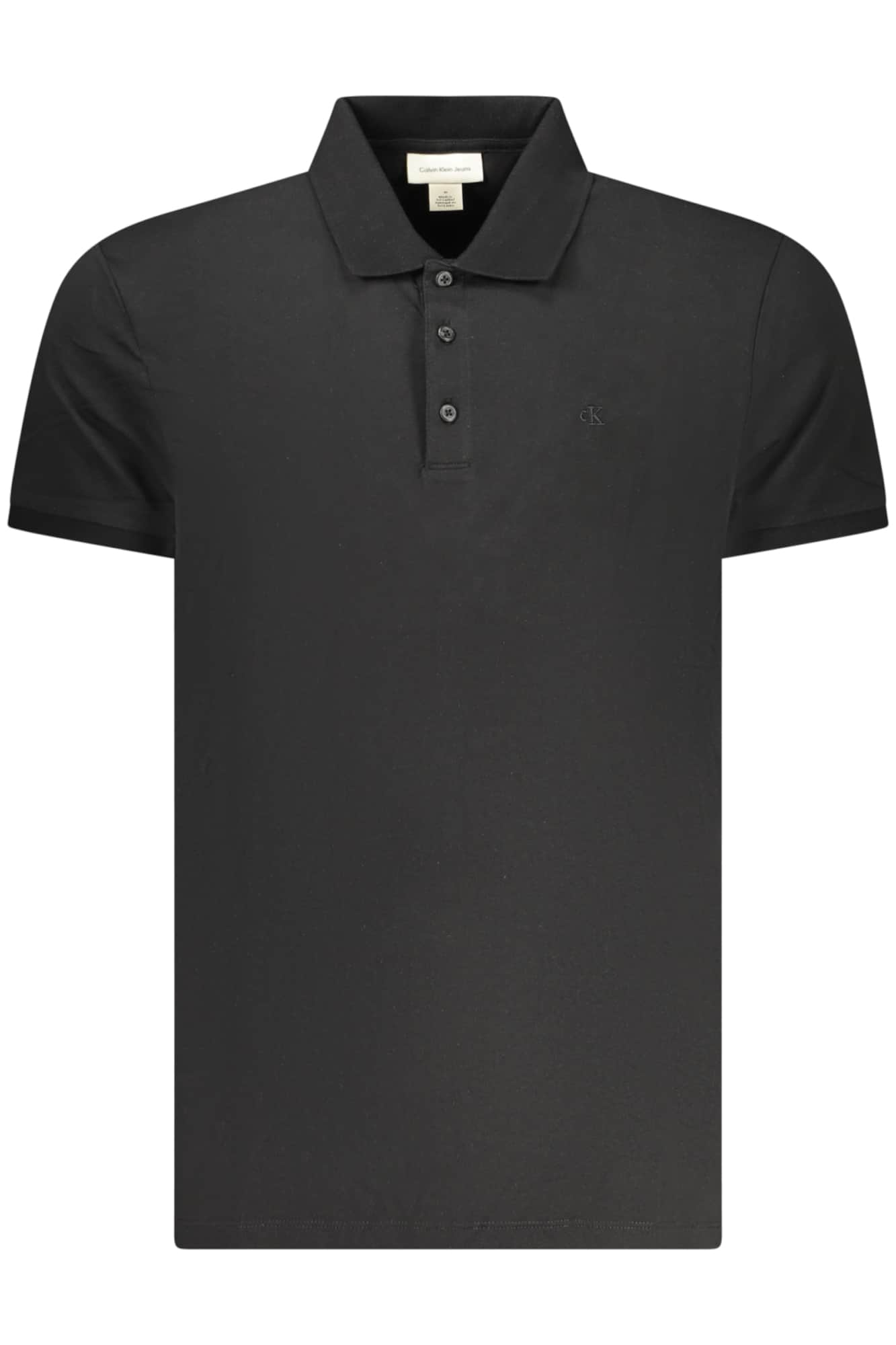 CALVIN KLEIN MEN'S SHORT-SLEEVE POLO SHIRT, BLUE