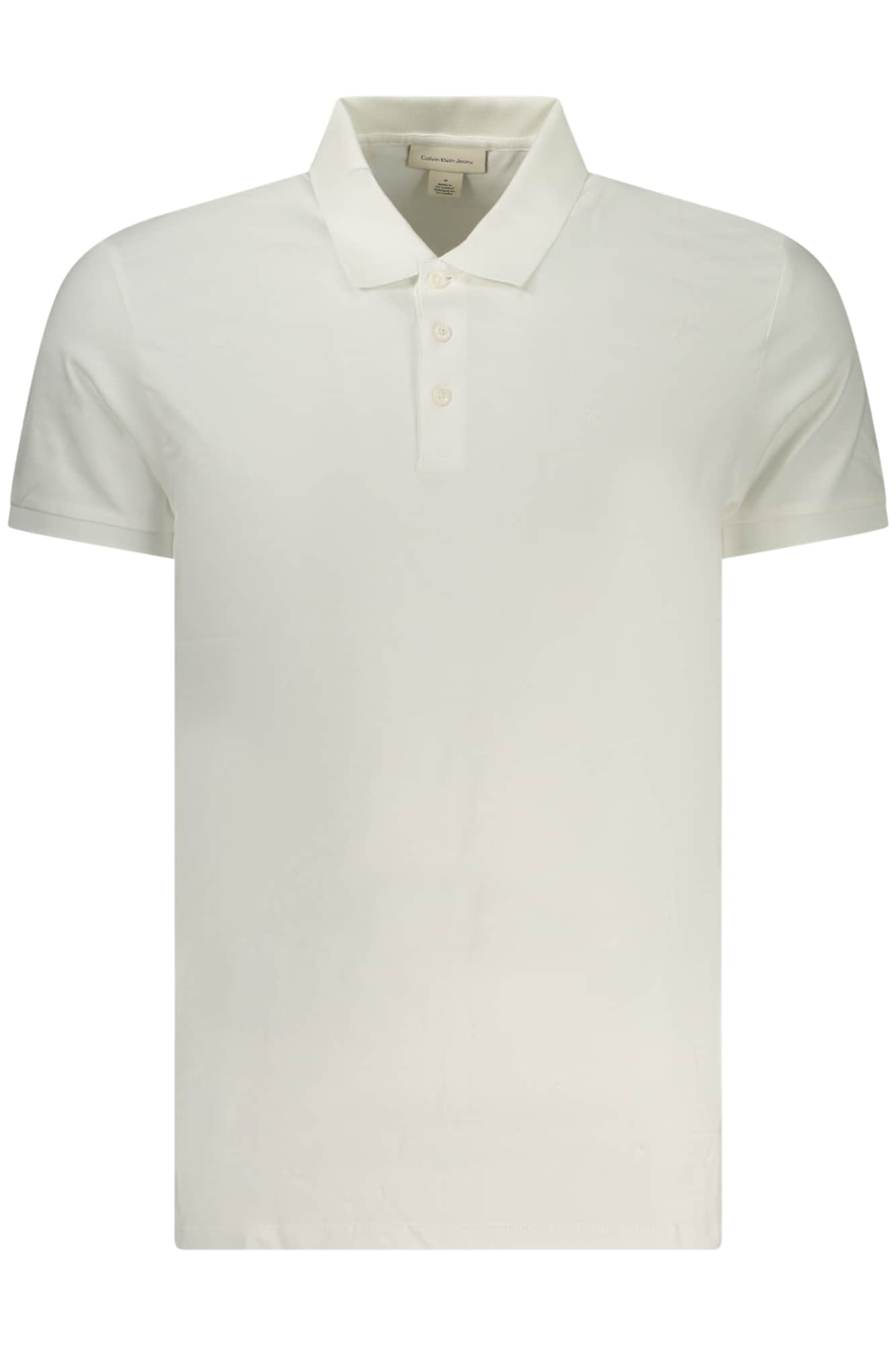CALVIN KLEIN MEN'S SHORT-SLEEVE POLO SHIRT, BLUE