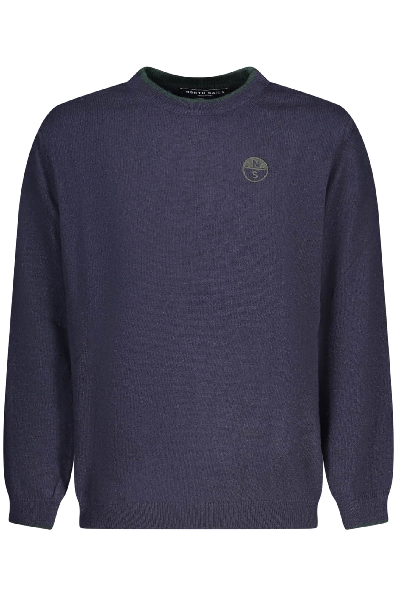 NORTH SAILS GREEN KIDS' SWEATER
