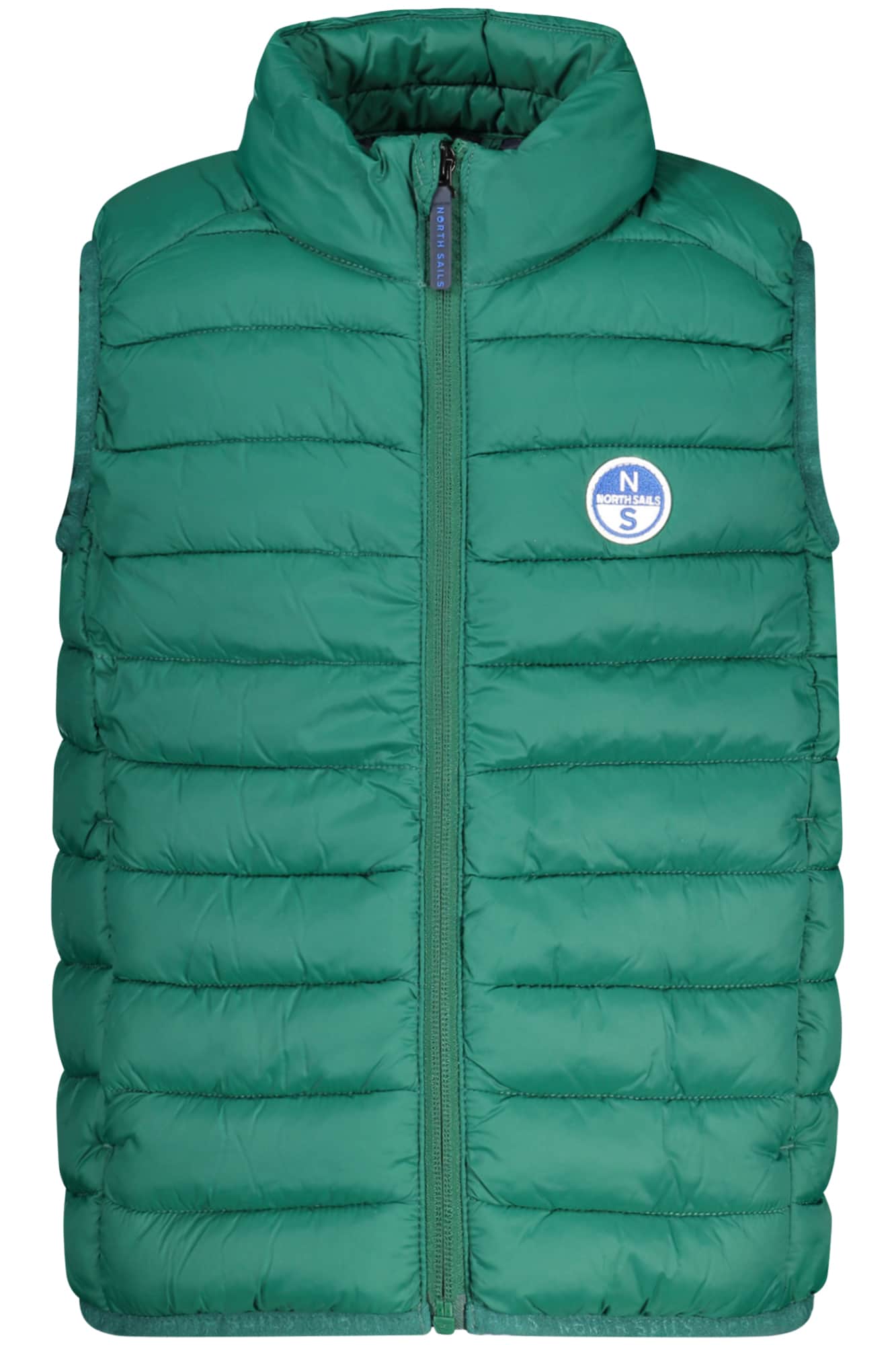 NORTH SAILS CHILDREN'S GREEN SLEEVELESS JACKET