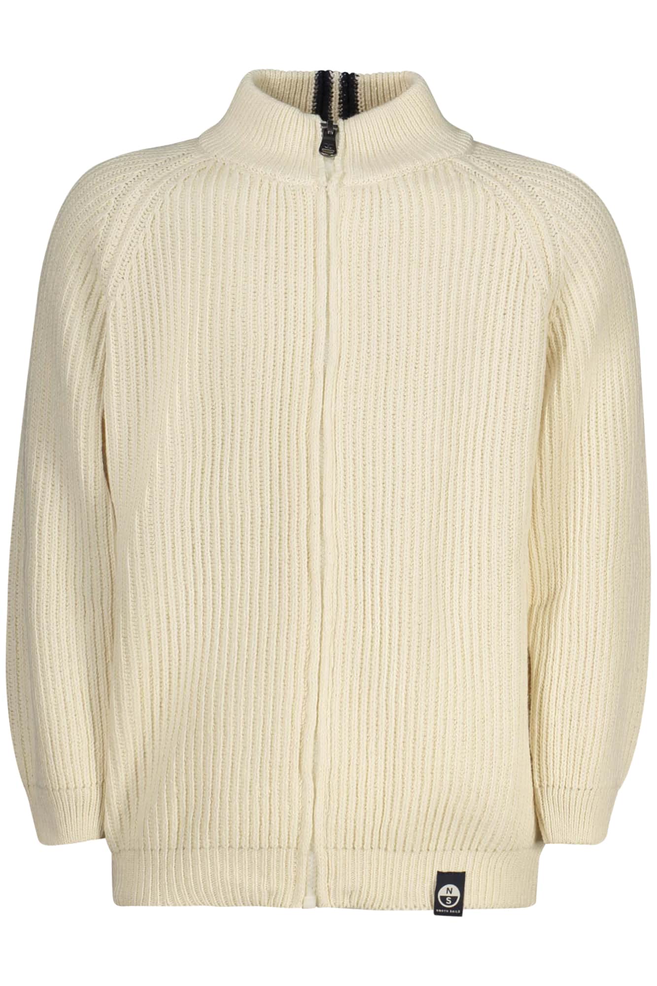 NORTH SAILS WHITE KIDS CARDIGAN
