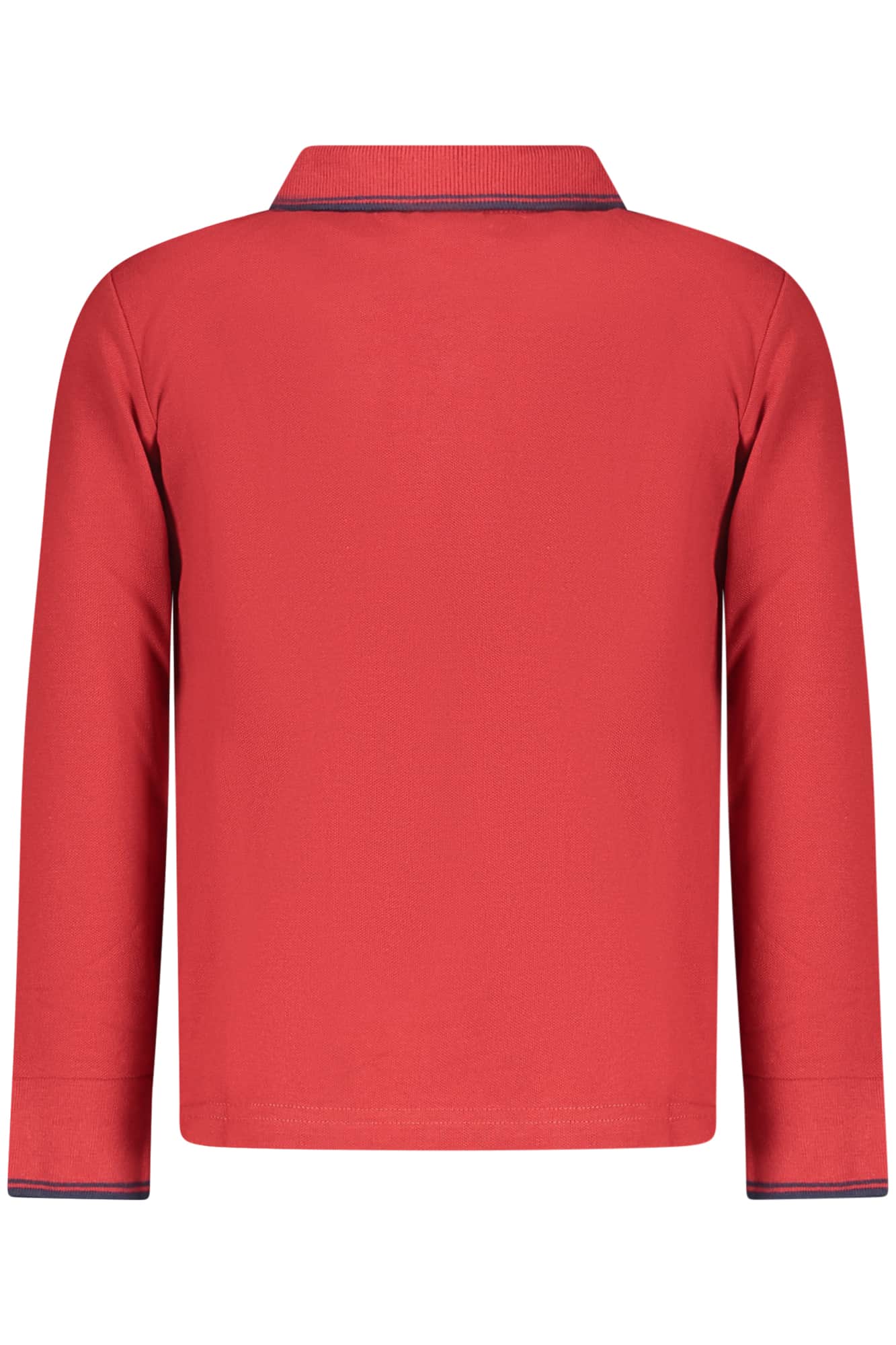 NORTH SAILS KIDS' LONG-SLEEVED POLO SHIRT, RED
