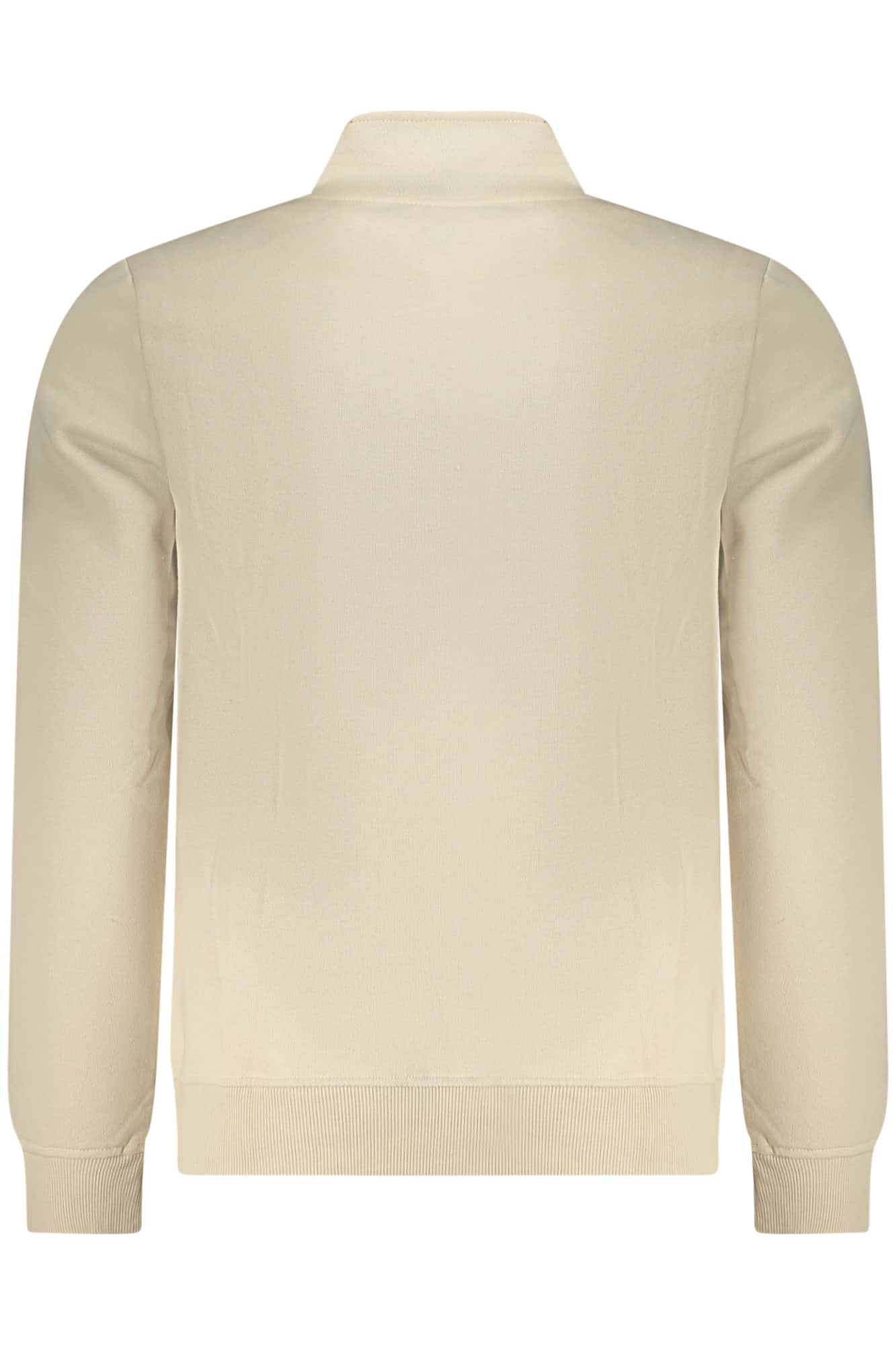 US GRAND MEN'S BEIGE ZIP-UP SWEATSHIRT