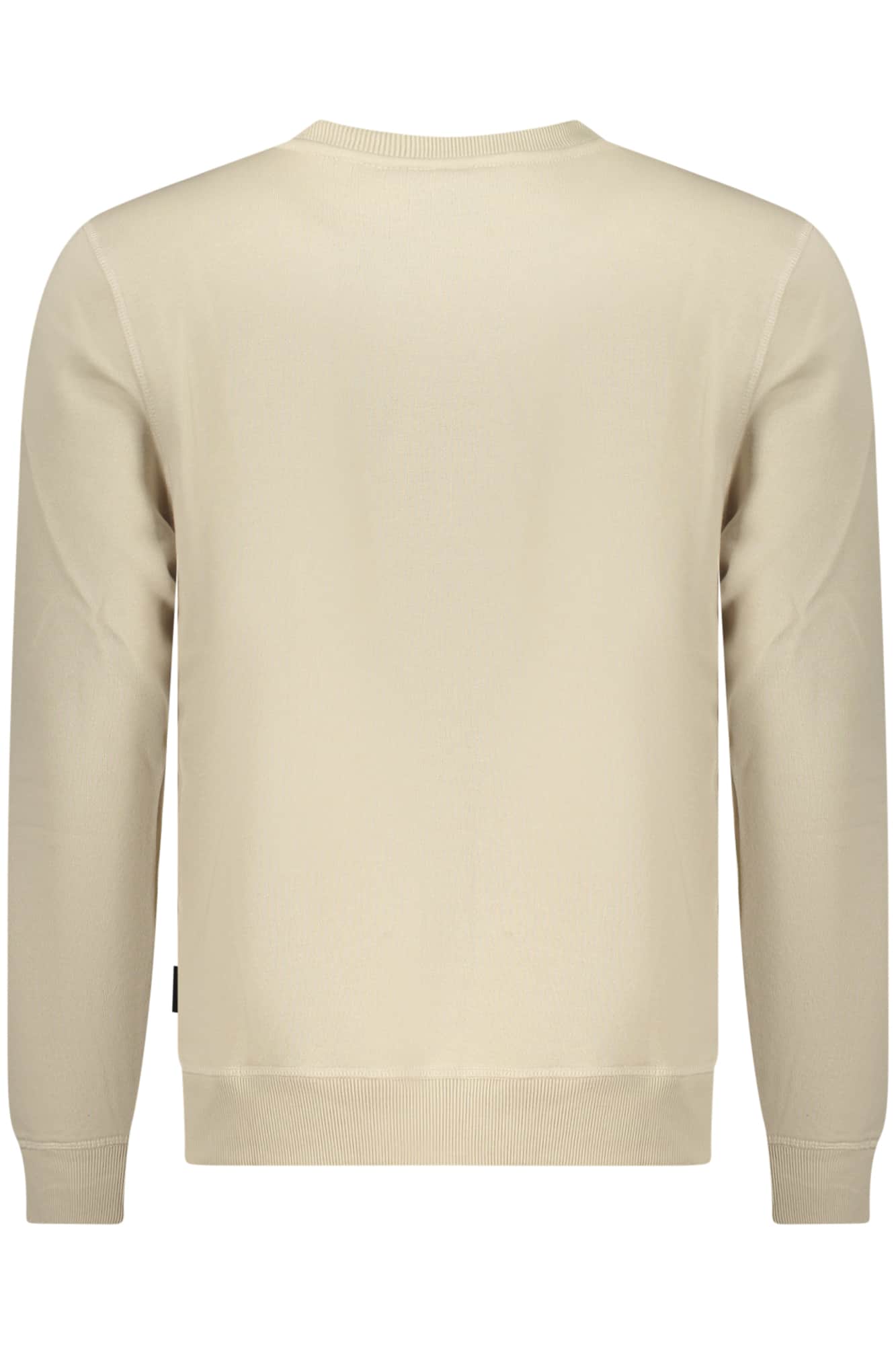 US GRAND MEN'S BEIGE ZIP-UP SWEATSHIRT