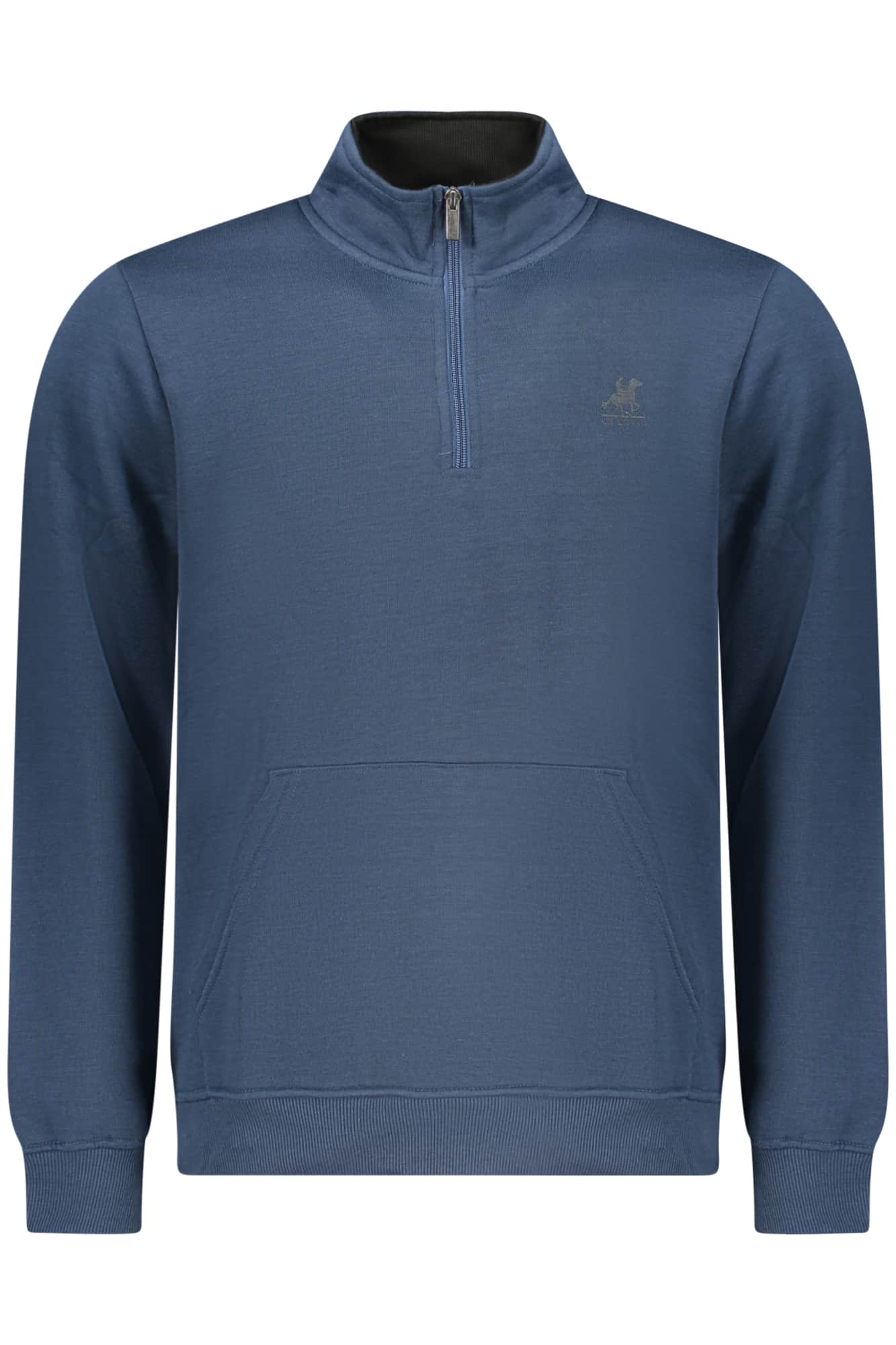 US GRAND MEN'S BLUE ZIP-UP SWEATSHIRT