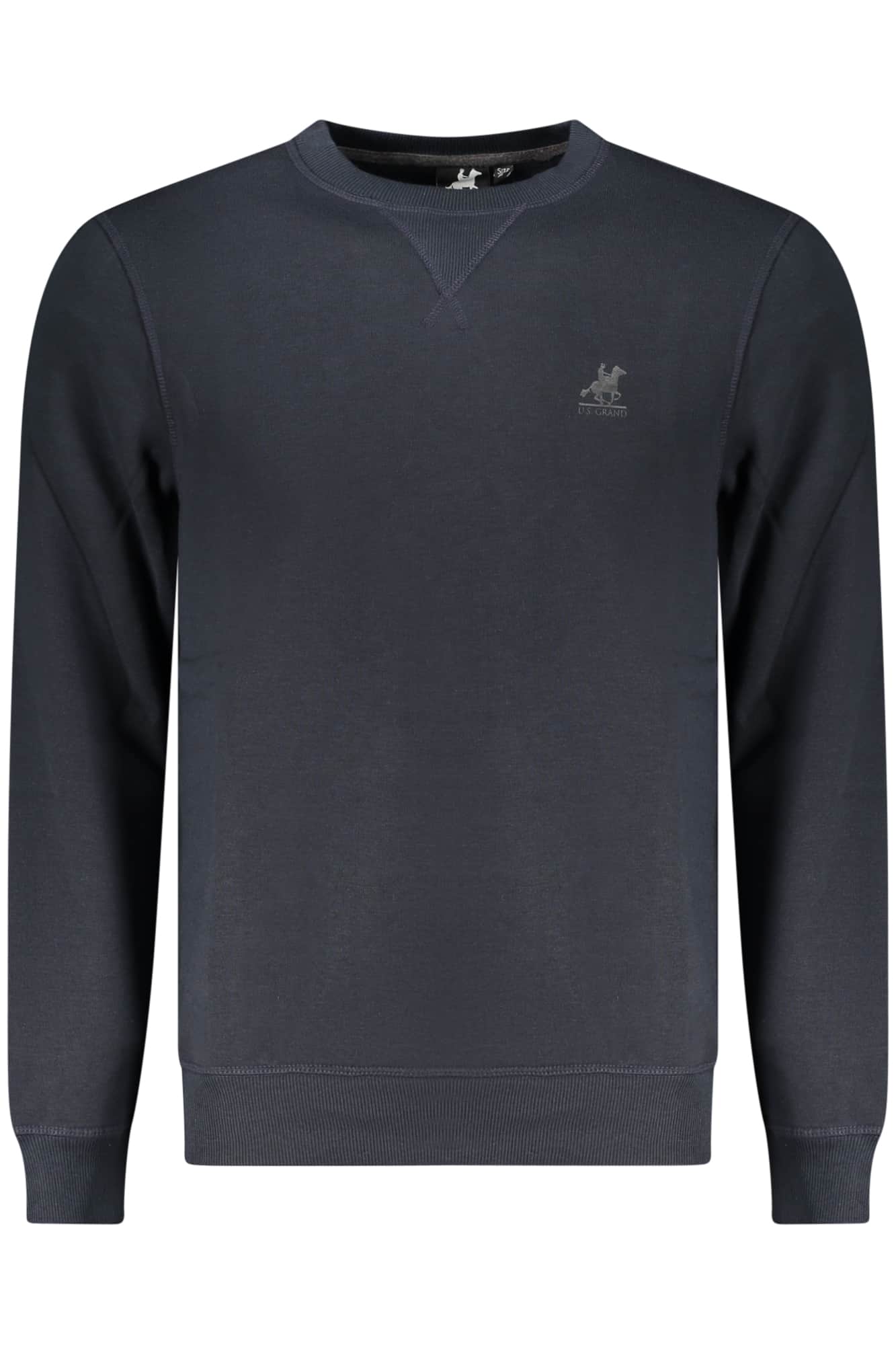 US GRAND MEN'S BLUE ZIP-UP SWEATSHIRT
