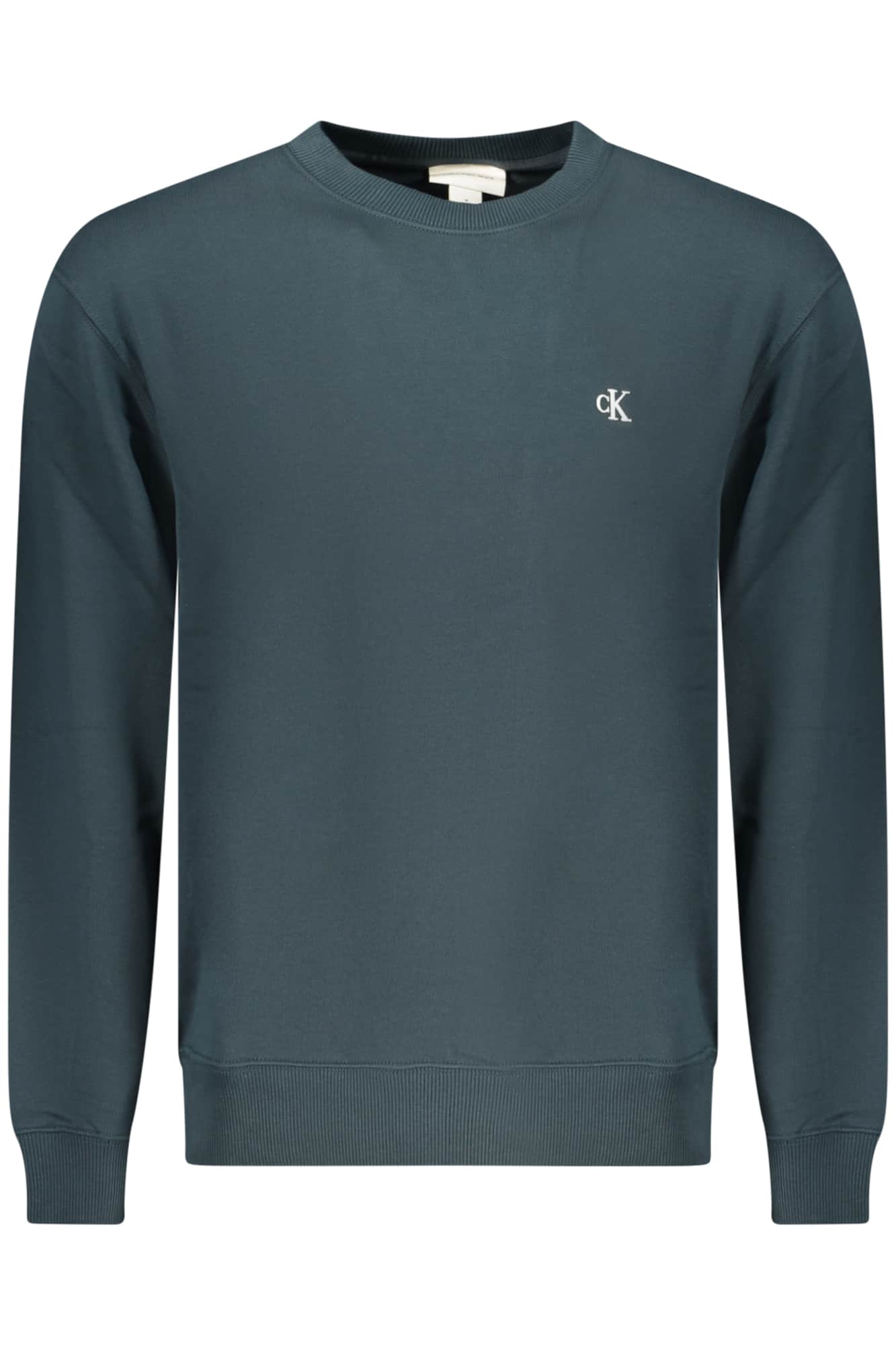CALVIN KLEIN MEN'S BLACK ZIP-UP SWEATSHIRT