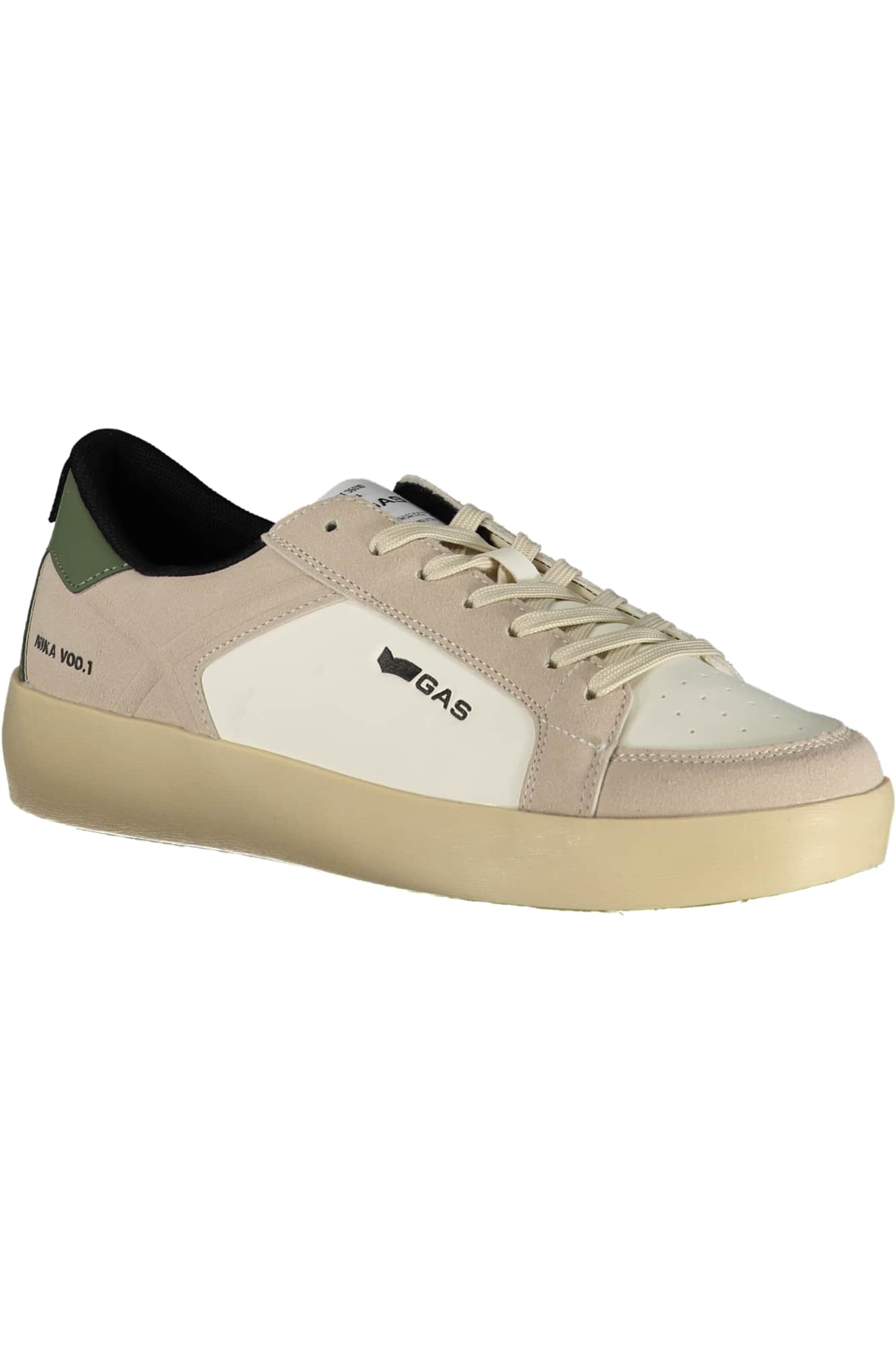 GAS MEN'S WHITE SPORTS FOOTWEAR