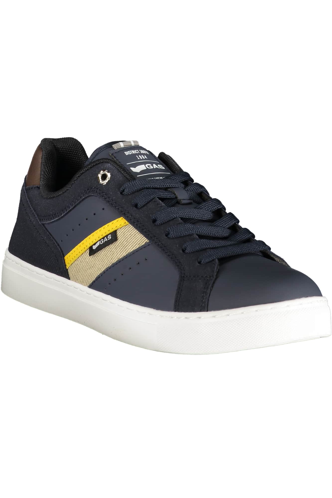 GAS MEN'S WHITE SPORTS FOOTWEAR