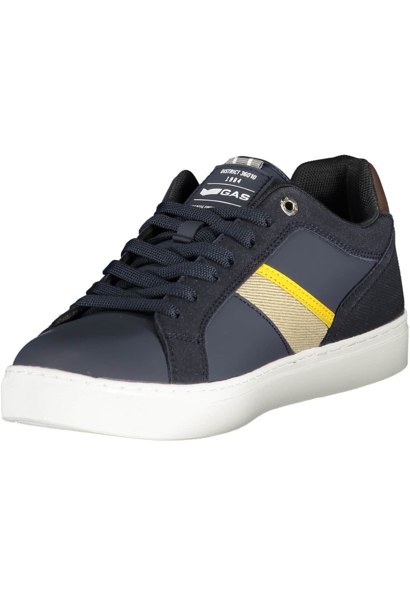 GAS MEN'S WHITE SPORTS FOOTWEAR