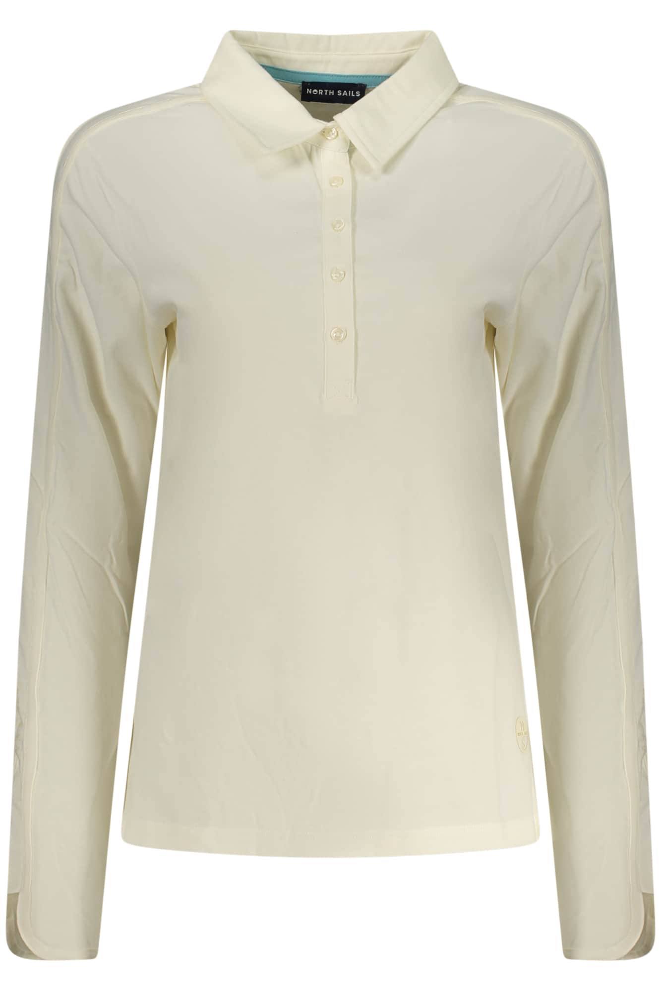 NORTH SAILS WOMEN'S LONG-SLEEVED POLO SHIRT WHITE