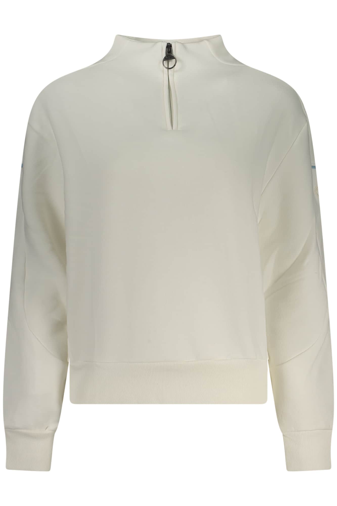 NORTH SAILS WOMEN'S ZIP-UP SWEATSHIRT WHITE