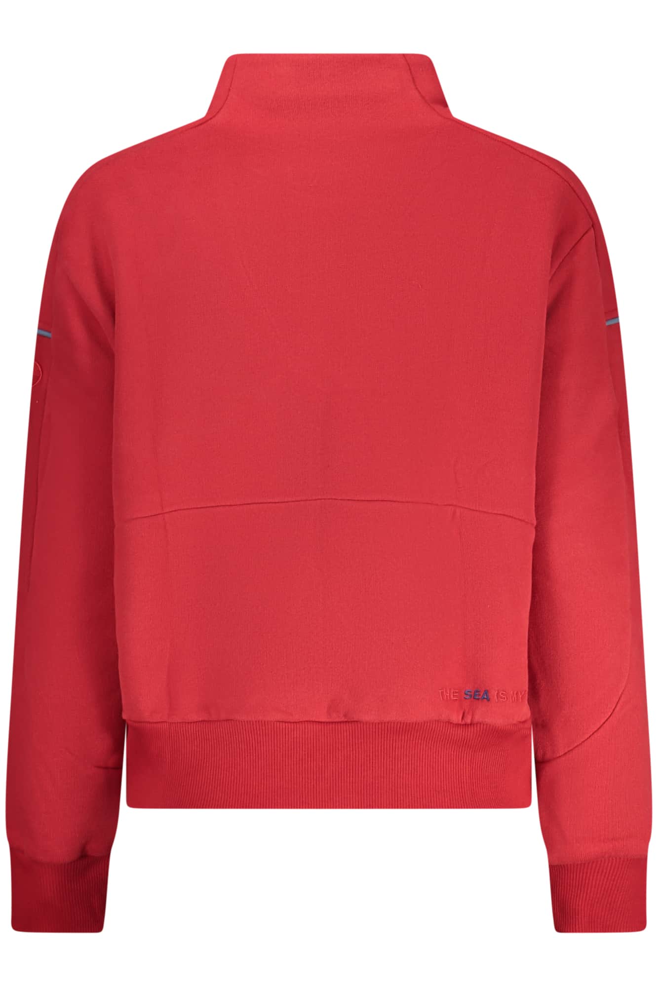 NORTH SAILS WOMEN'S BLUE ZIP-UP SWEATSHIRT