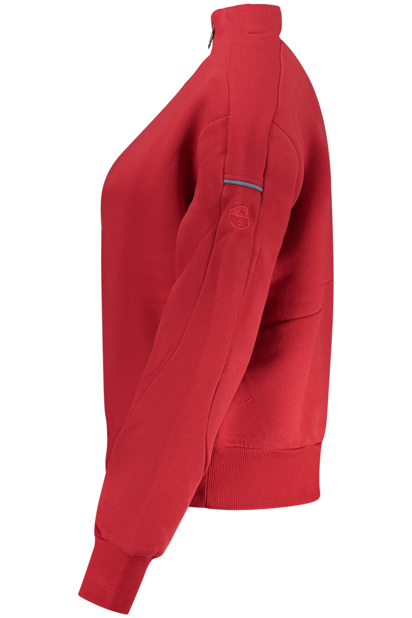 NORTH SAILS WOMEN'S BLUE ZIP-UP SWEATSHIRT