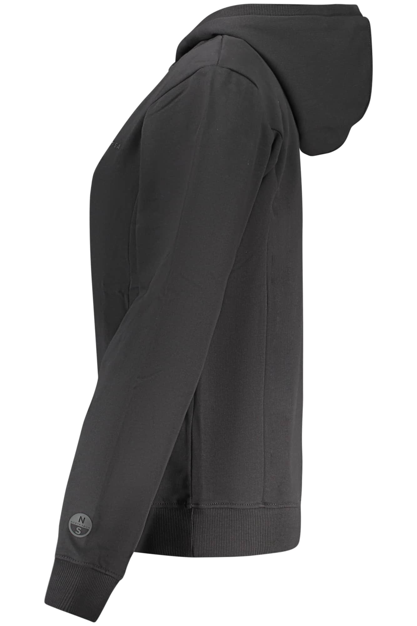 NORTH SAILS WOMEN'S ZIP-UP SWEATSHIRT BLACK